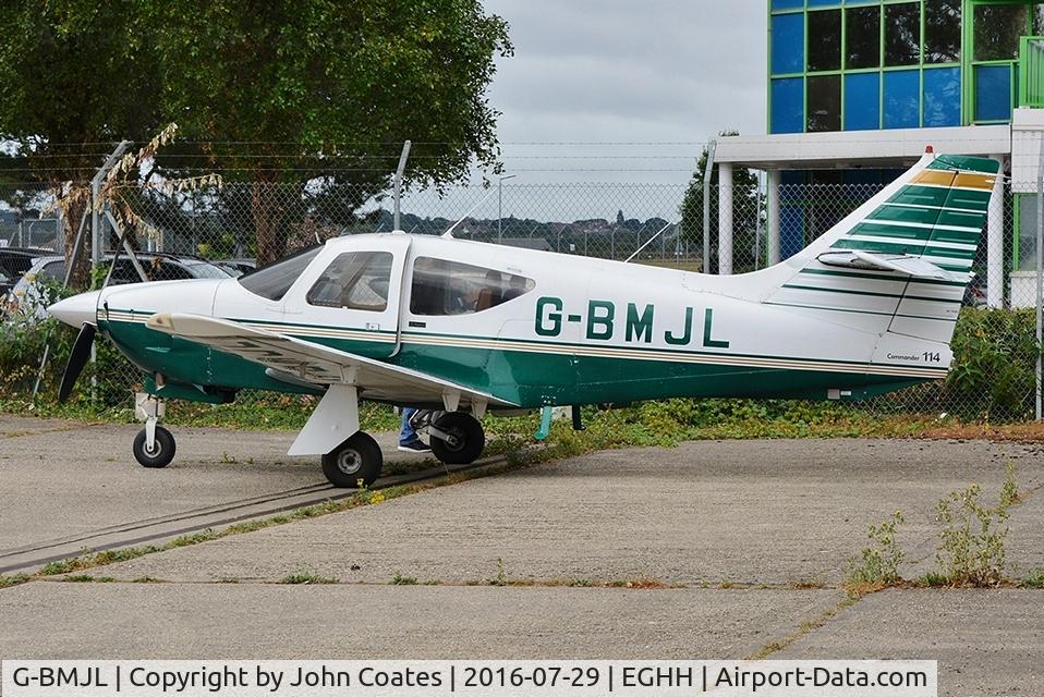 G-BMJL, 1976 Rockwell Commander 114 C/N 14006, Being readied for departure