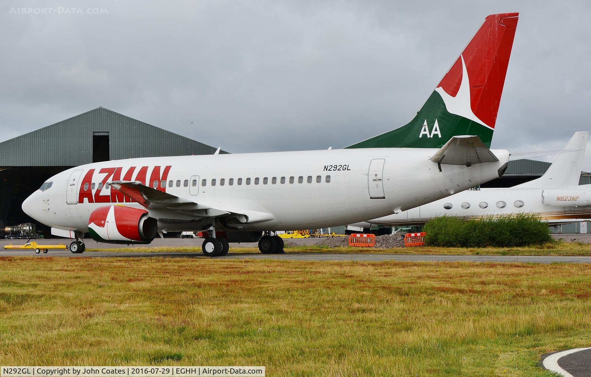 N292GL, 1998 Boeing 737-5L9 C/N 29235, At European Avn