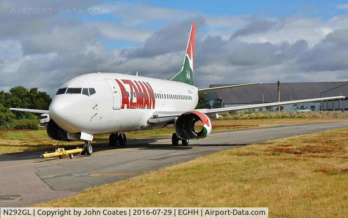 N292GL, 1998 Boeing 737-5L9 C/N 29235, Engineless and awaiting its fate