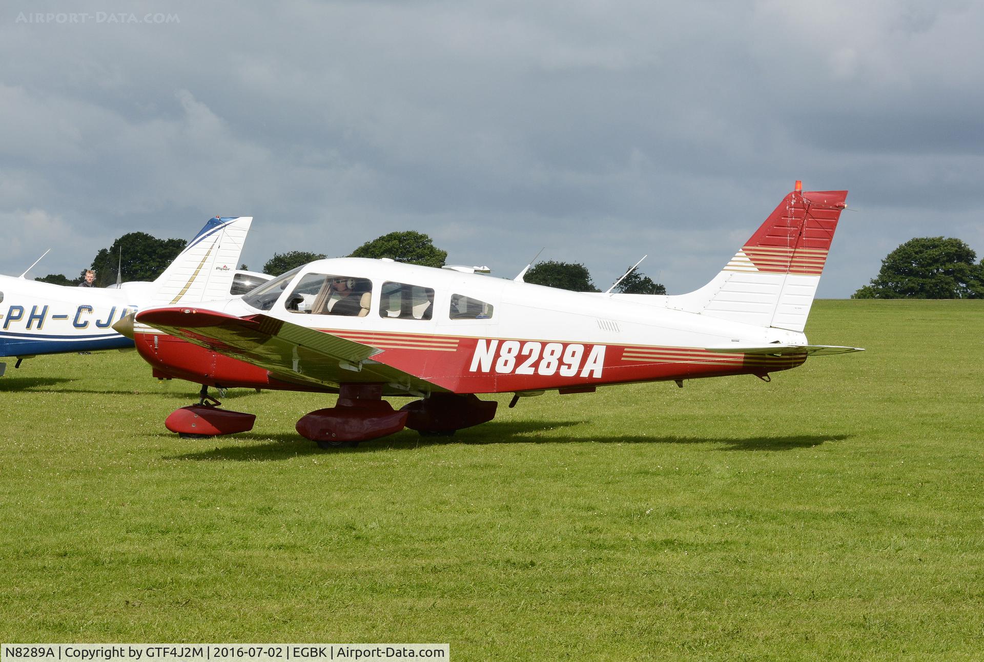N8289A, 1980 Piper PA-28-161 Cherokee Warrior II C/N 28-8116072, N8289A at AeroExpo Sywell 2.7.16