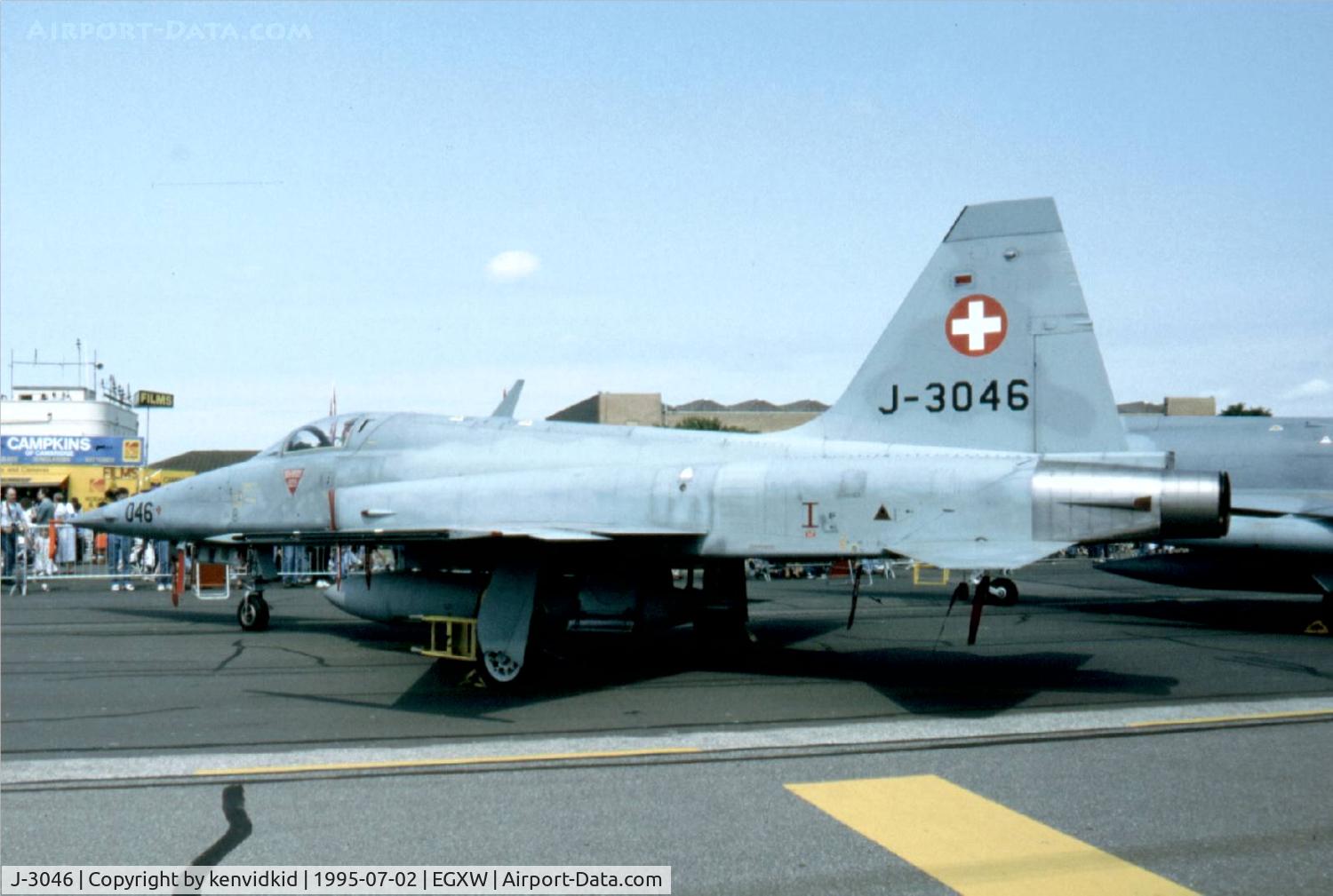 J-3046, 1976 Northrop F-5E Tiger II C/N L.1046, Airshow 1995