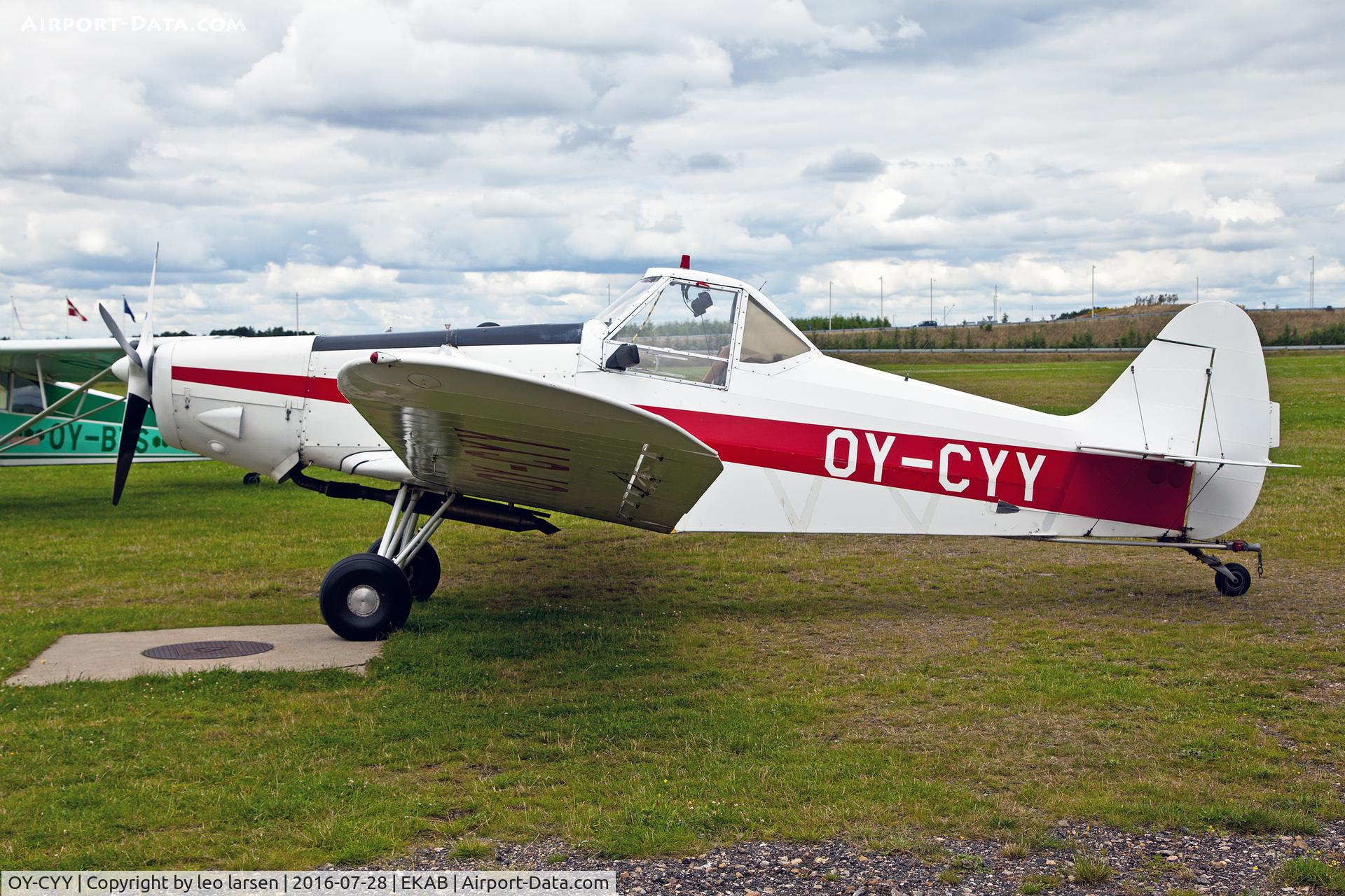OY-CYY, 1966 Piper PA-25-235 C/N 25-4018, Arnborg EKAB 28.7.16