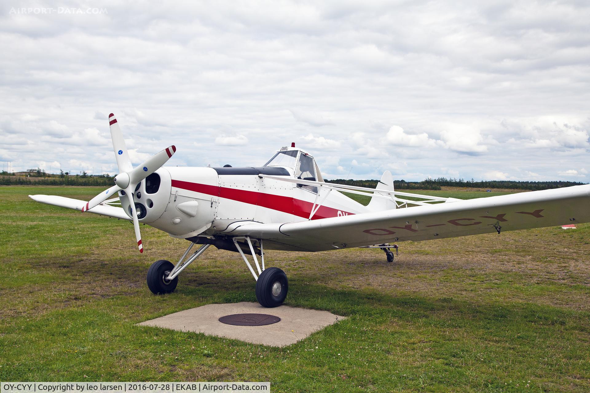 OY-CYY, 1966 Piper PA-25-235 C/N 25-4018, Arnborg EKAB 28.7.16