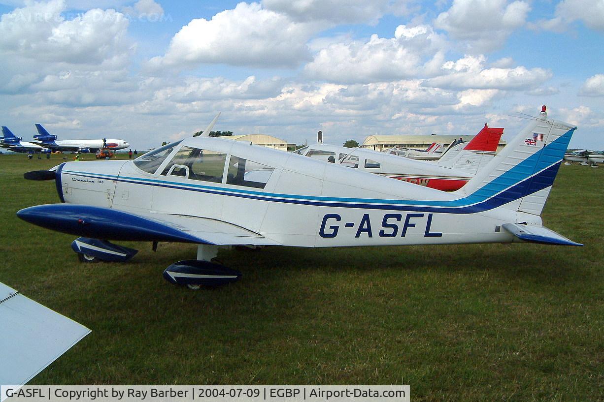 G-ASFL, 1963 Piper PA-28-180 Cherokee C/N 28-1170, Piper PA-28-180 Cherokee B [28-1170] Kemble~G 09/07/2004