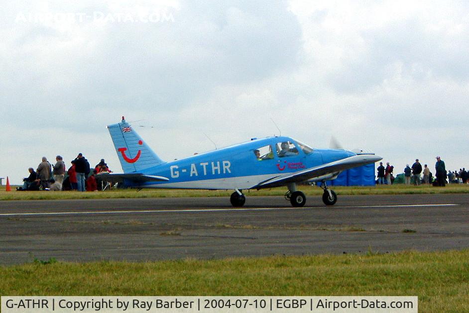 G-ATHR, 1965 Piper PA-28-180 Cherokee C C/N 28-2343, Piper PA-28-180 Cherokee C [28-2343] Kemble~G 10/07/2004