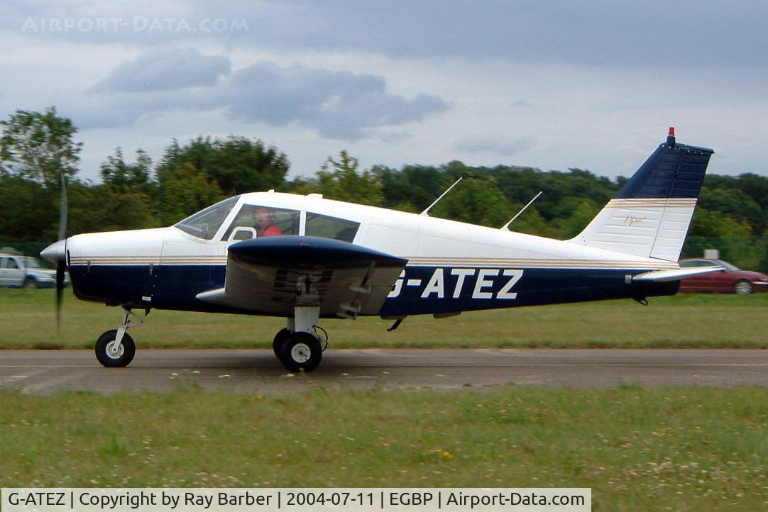 G-ATEZ, 1965 Piper PA-28-140 Cherokee C/N 28-21044, Piper PA-28-140 Cherokee [28-21044] Kemble~G 11/07/2004