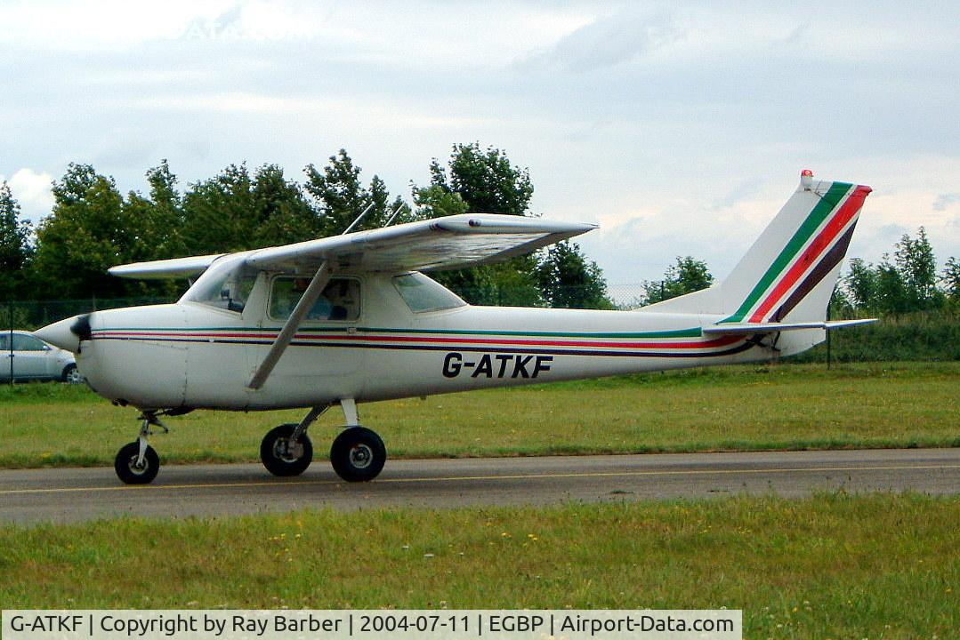 G-ATKF, 1965 Cessna 150F C/N 150-62386, Cessna 150F [150-62386] Kemble~G 11/07/2004
