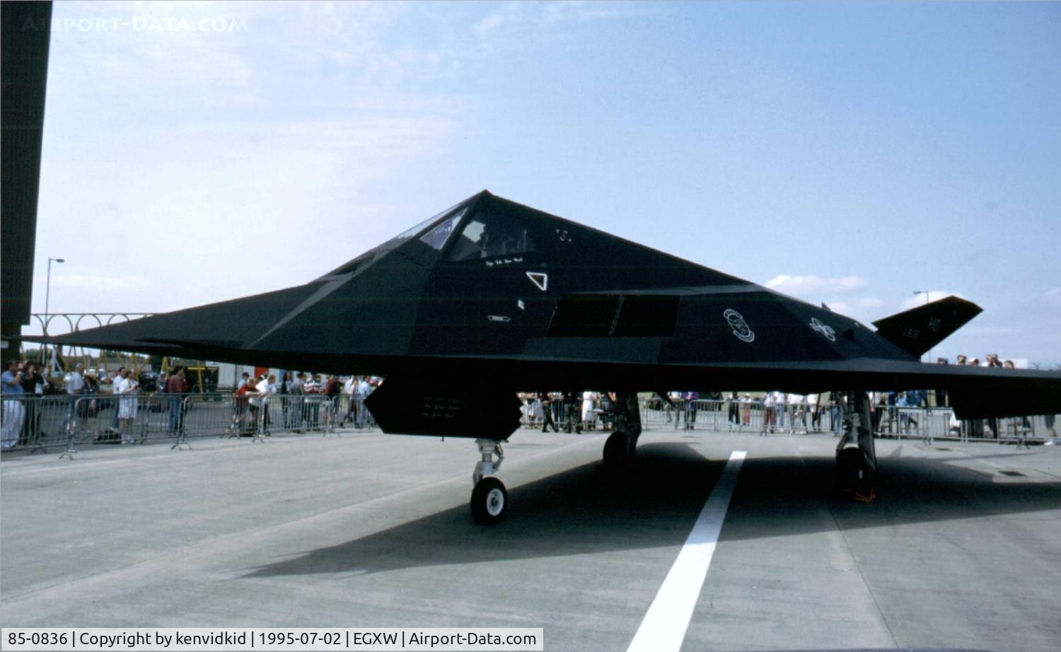 85-0836, 1985 Lockheed F-117A Nighthawk C/N A.4058, Airshow 1995