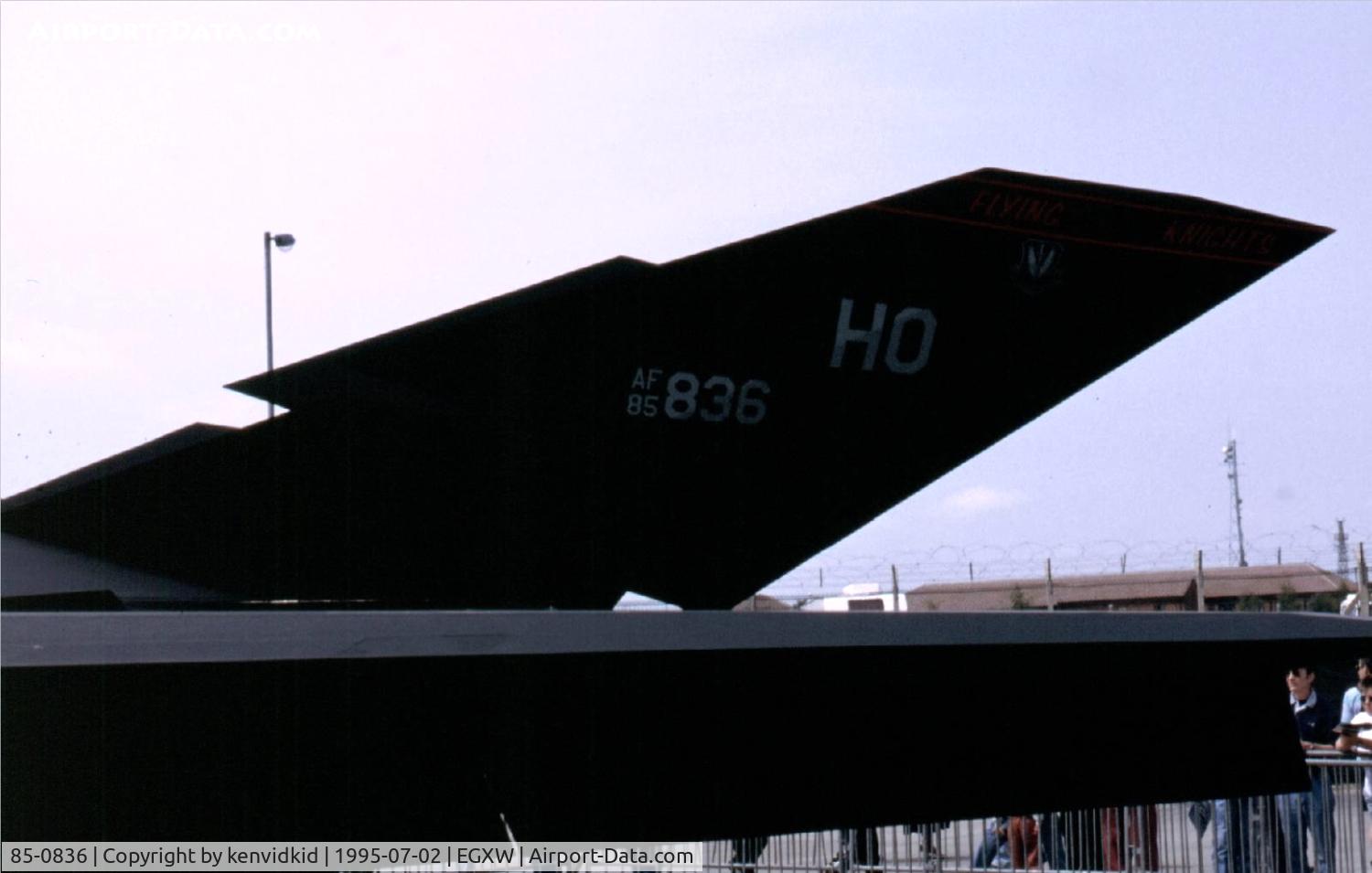85-0836, 1985 Lockheed F-117A Nighthawk C/N A.4058, Airshow 1995
