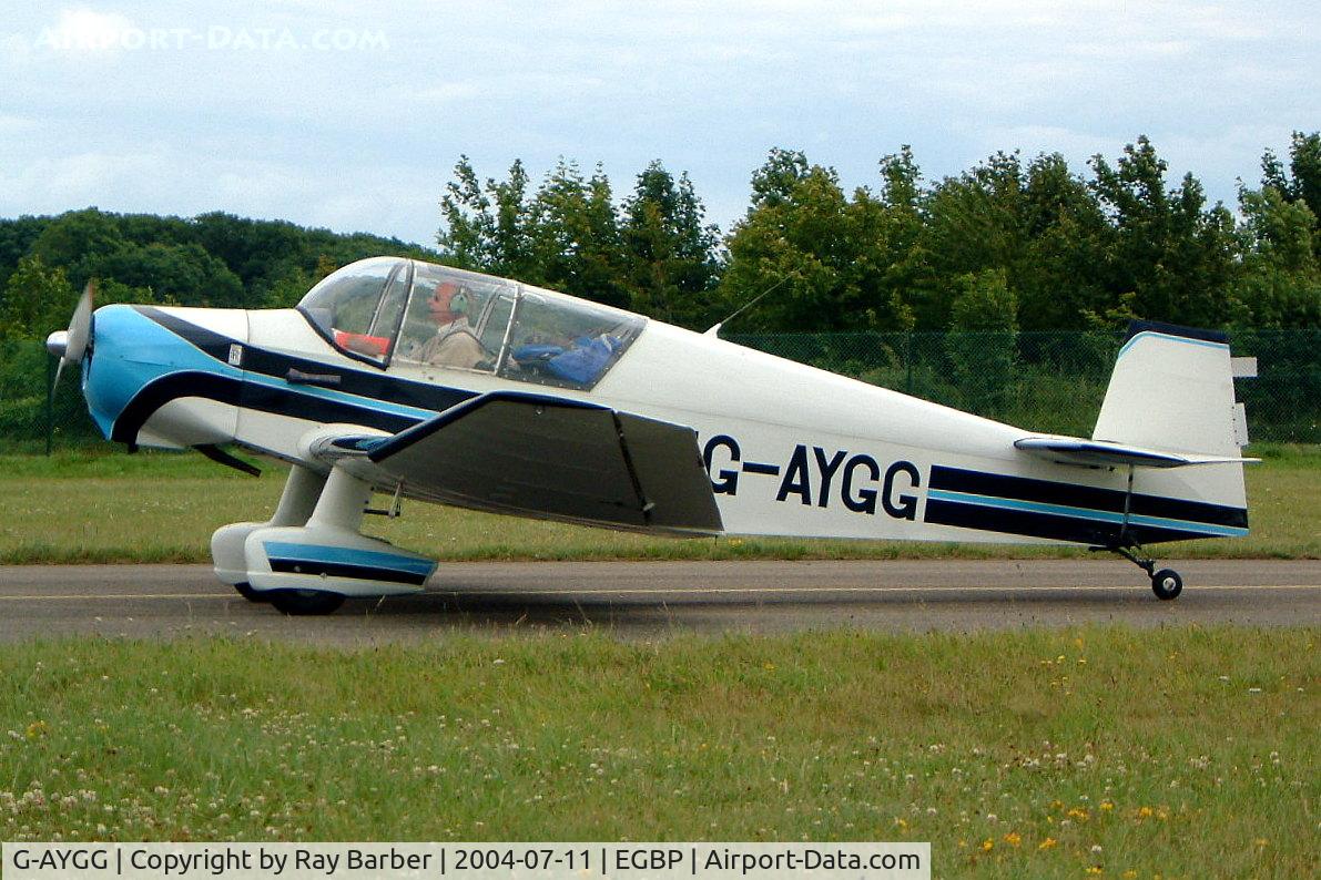 G-AYGG, 1960 Jodel (Wassmer) D-120 Paris-Nice C/N 184, Wassmer Jodel D.120 Paris-Nice [184] Kemble~G 11/07/2004