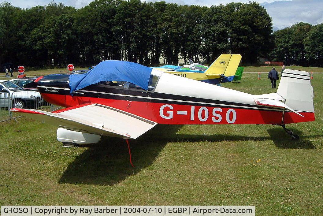 G-IOSO, 1961 CEA Jodel DR.1050 Ambassadeur C/N 46, SAN Jodel DR.1050 Ambassadeur [526] Kemble~G 10/07/2004