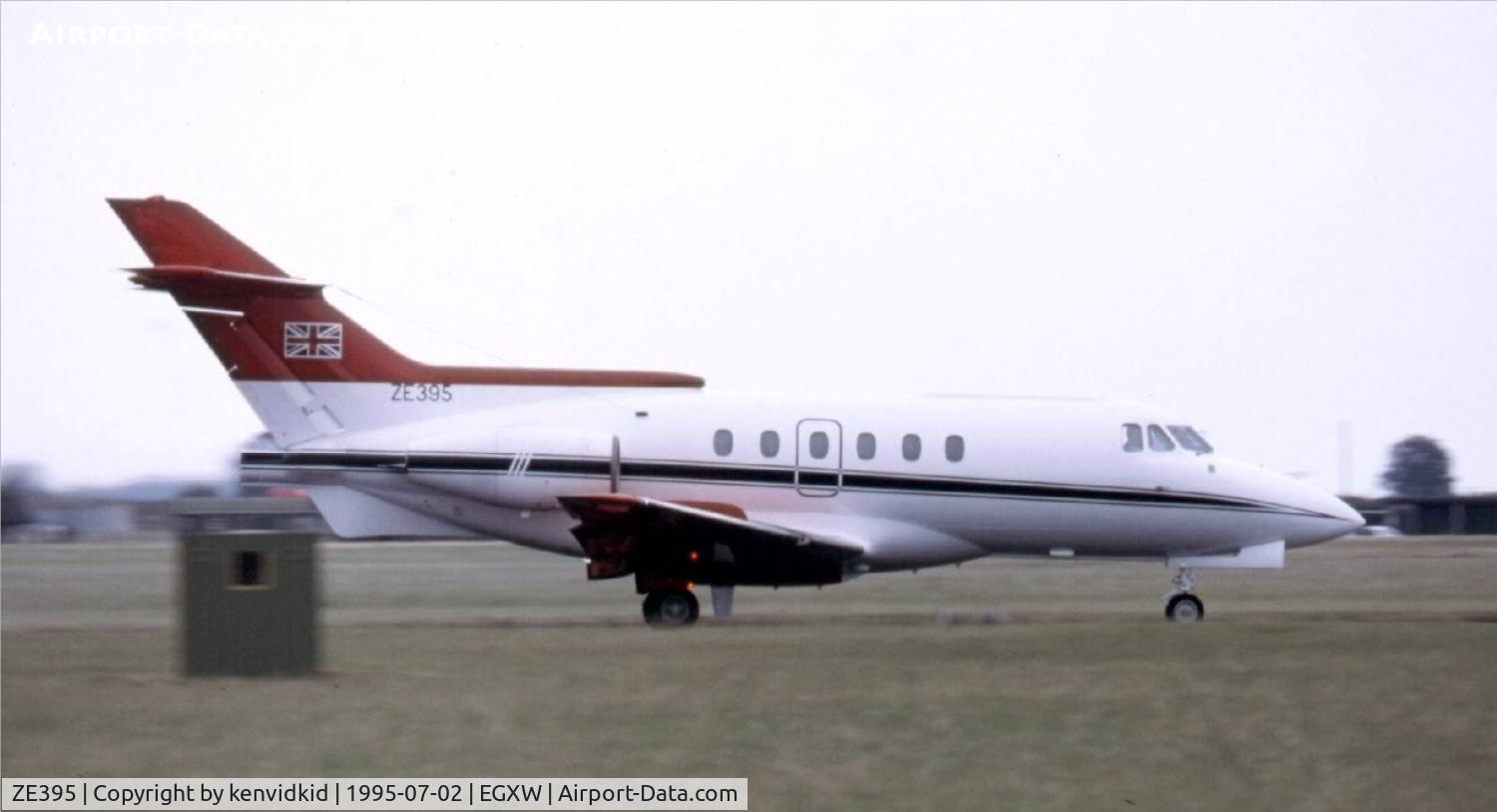 ZE395, British Aerospace BAe-125 CC.3 C/N 257205, Airshow 1995
