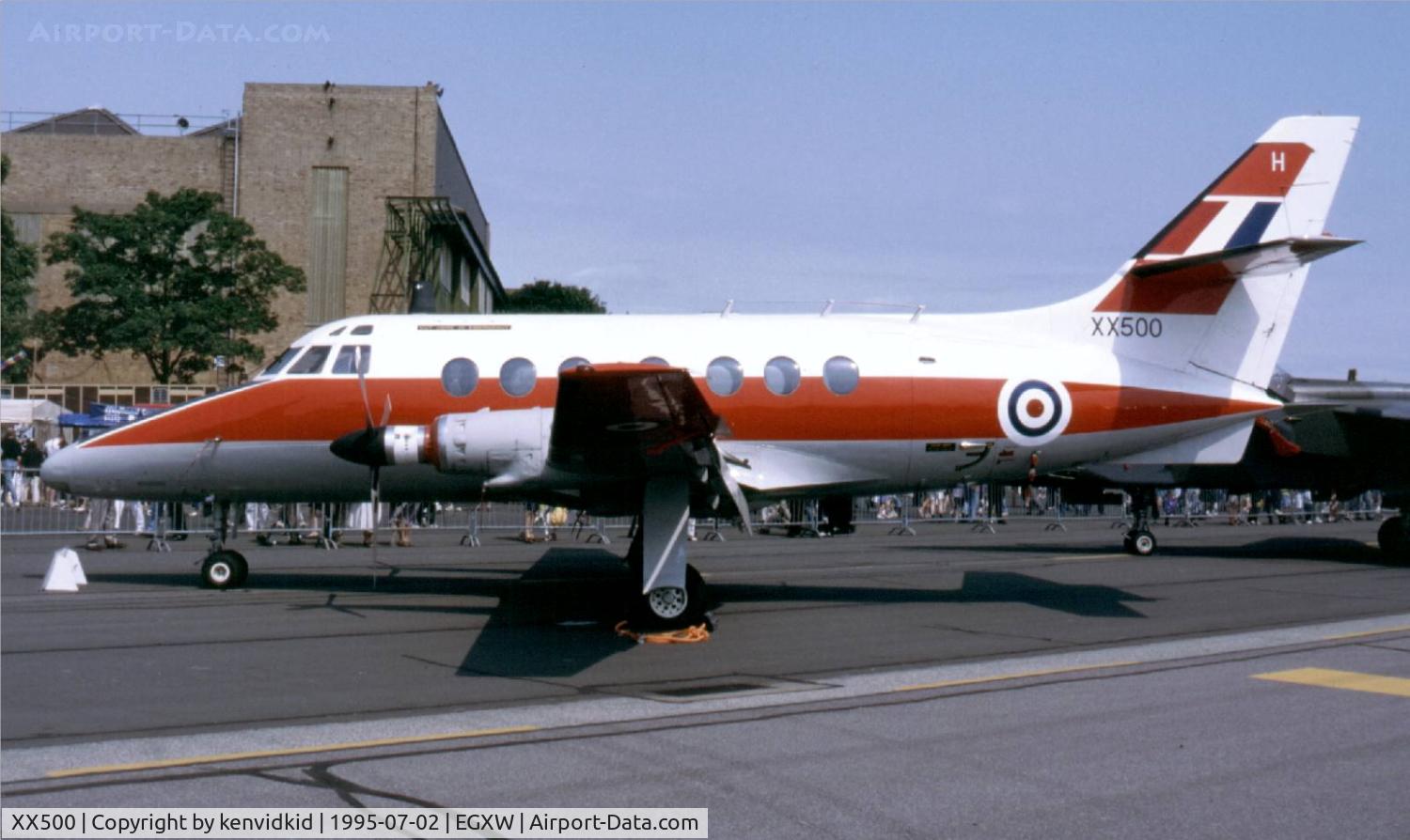 XX500, 1976 Scottish Aviation HP-137 Jetstream T.1 C/N 426, Airshow 1995