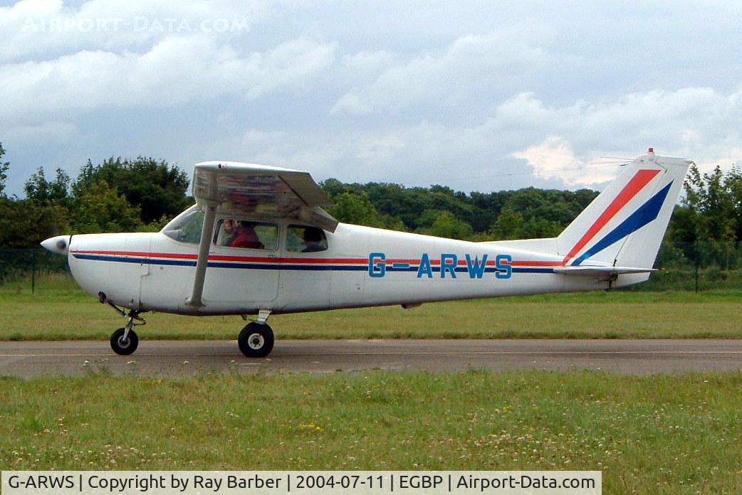 G-ARWS, 1962 Cessna 175C Skylark C/N 17557102, Cessna 175C Skylark [57102] Kemble~G 11/07/2004