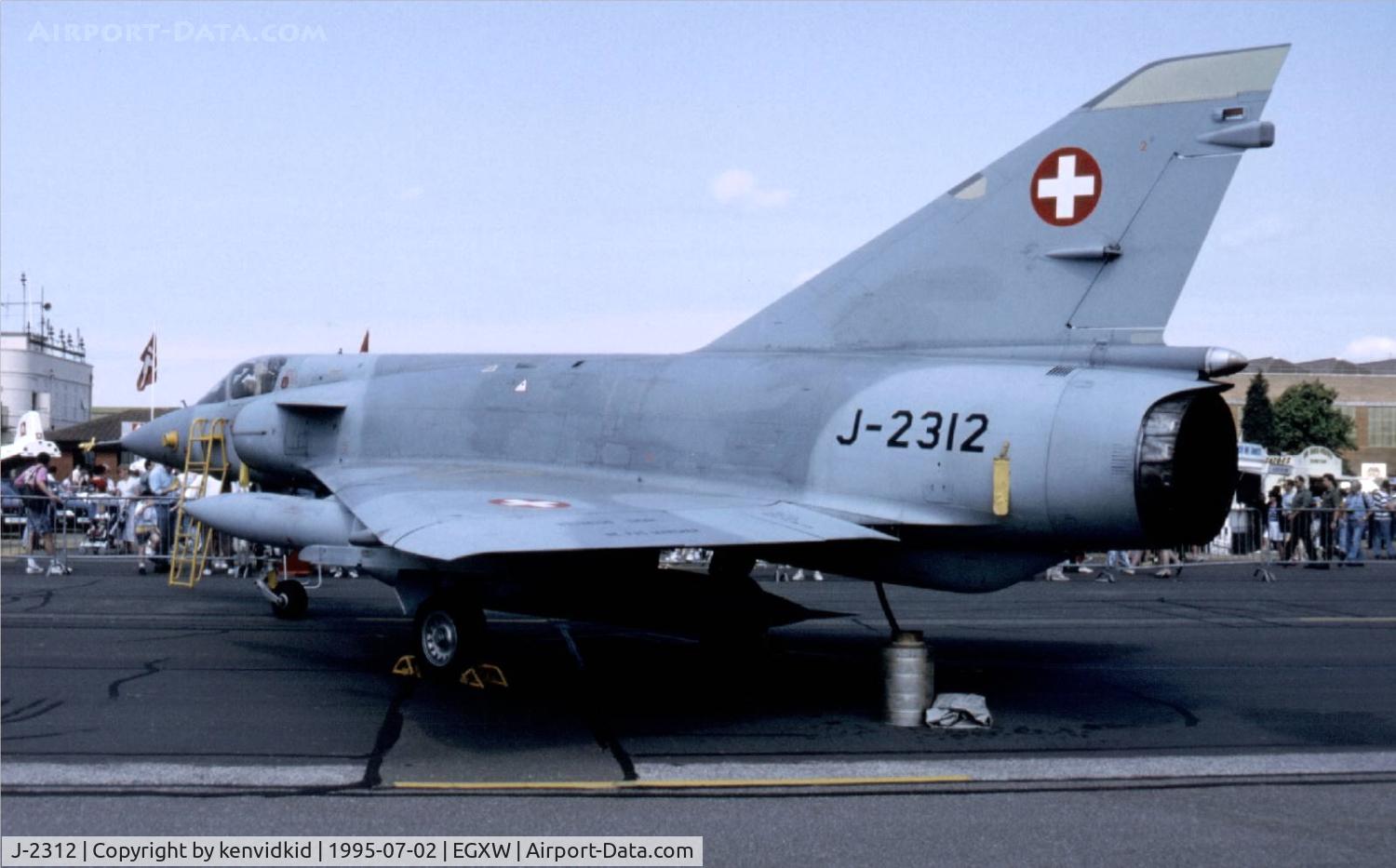 J-2312, Dassault (F+W Emmen) Mirage IIIS C/N 17-26-109/1046, Airshow 1995