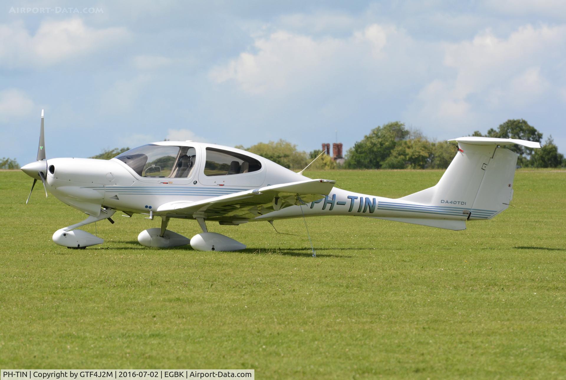 PH-TIN, 2008 Diamond DA-40DTDI Diamond Star C/N D4.205, PH-TIN at AeroExpo Sywell 2.7.16