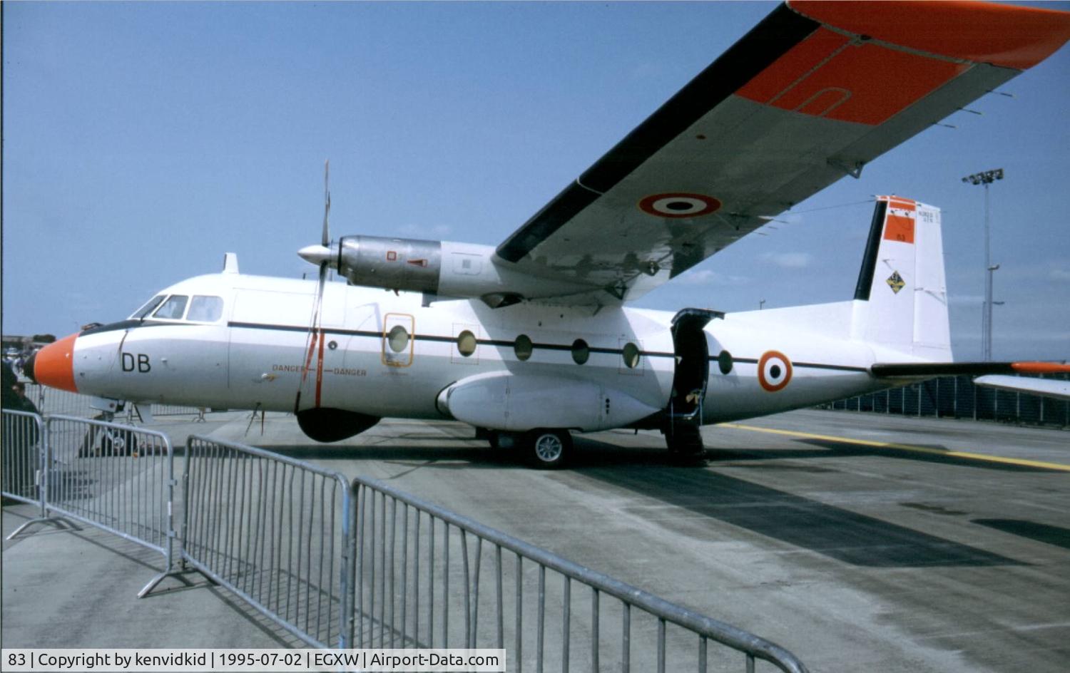 83, Nord 262N C/N 83, Airshow 1995