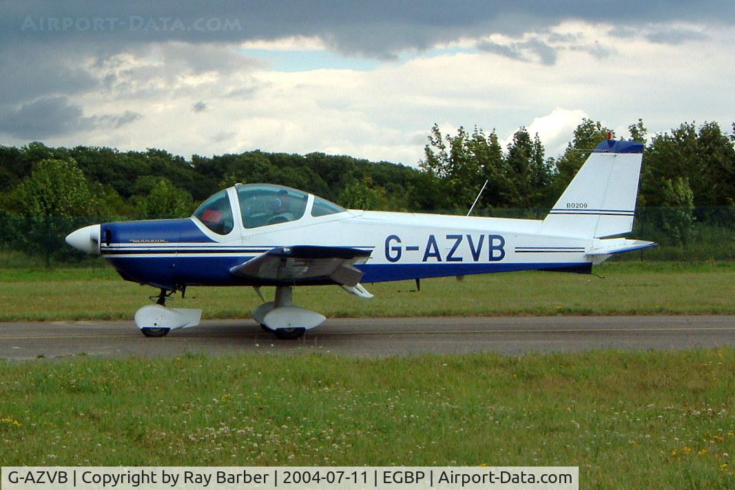 G-AZVB, 1972 Bolkow Bo-209 Monsun C/N 178, Bolkow Bo.209 150FF [178] Kemble~G 11/07/2004
