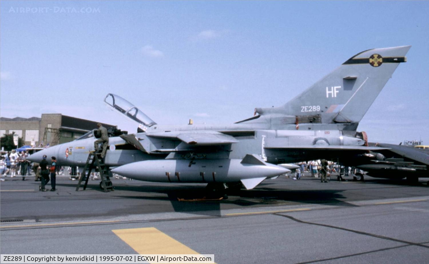 ZE289, 1987 Panavia Tornado F.3 C/N AS036/619/3276, Airshow 1995