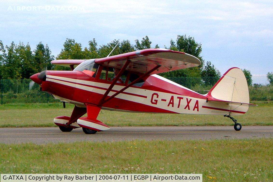 G-ATXA, 1956 Piper PA-22-150 Tri-Pacer C/N 22-3730, Piper PA-22-150 Tri-Pacer [22-3730] Kemble~G 11/07/2004