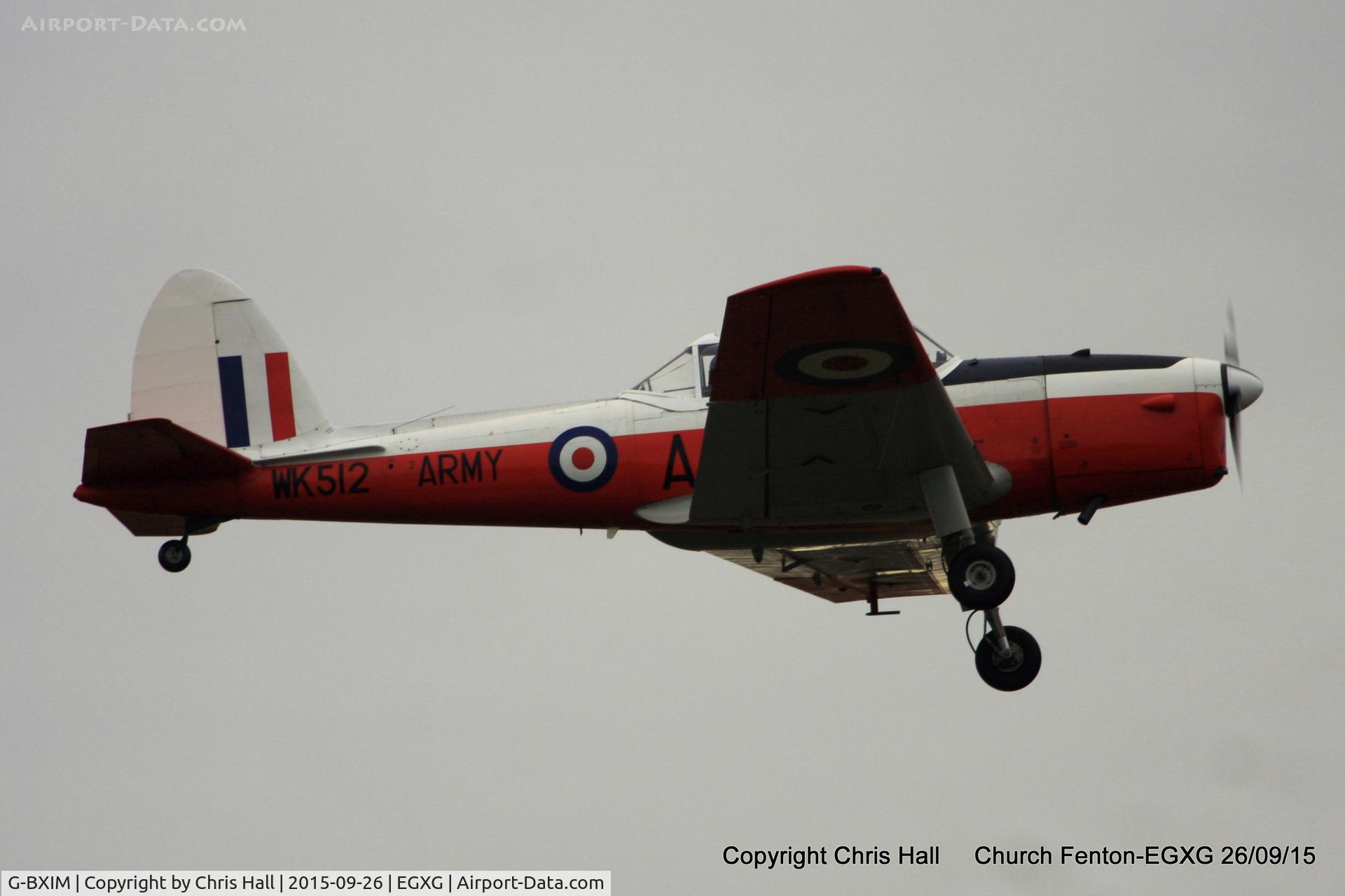 G-BXIM, 1951 De Havilland DHC-1 Chipmunk 22 C/N C1/0548, at the Yorkshire Airshow