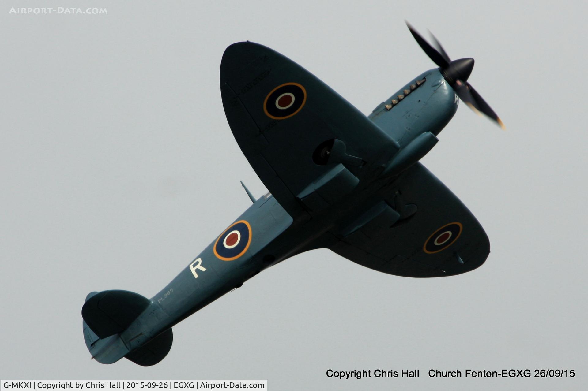 G-MKXI, 1944 Supermarine 365 Spitfire PR.XI C/N 6S/504719, at the Yorkshire Airshow
