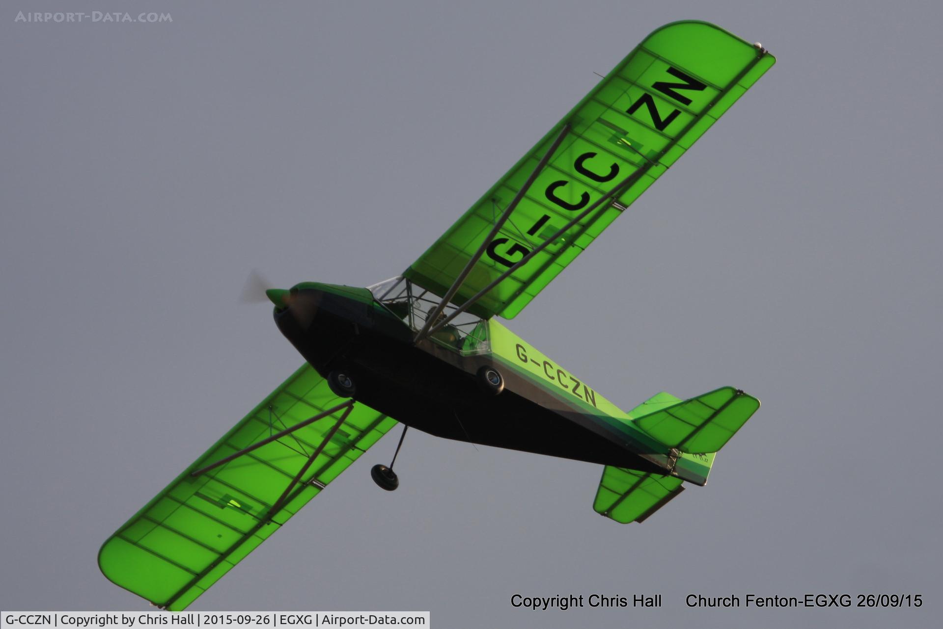 G-CCZN, 2005 Rans S-6ES Coyote II C/N PFA 204-14275, at the Yorkshire Airshow