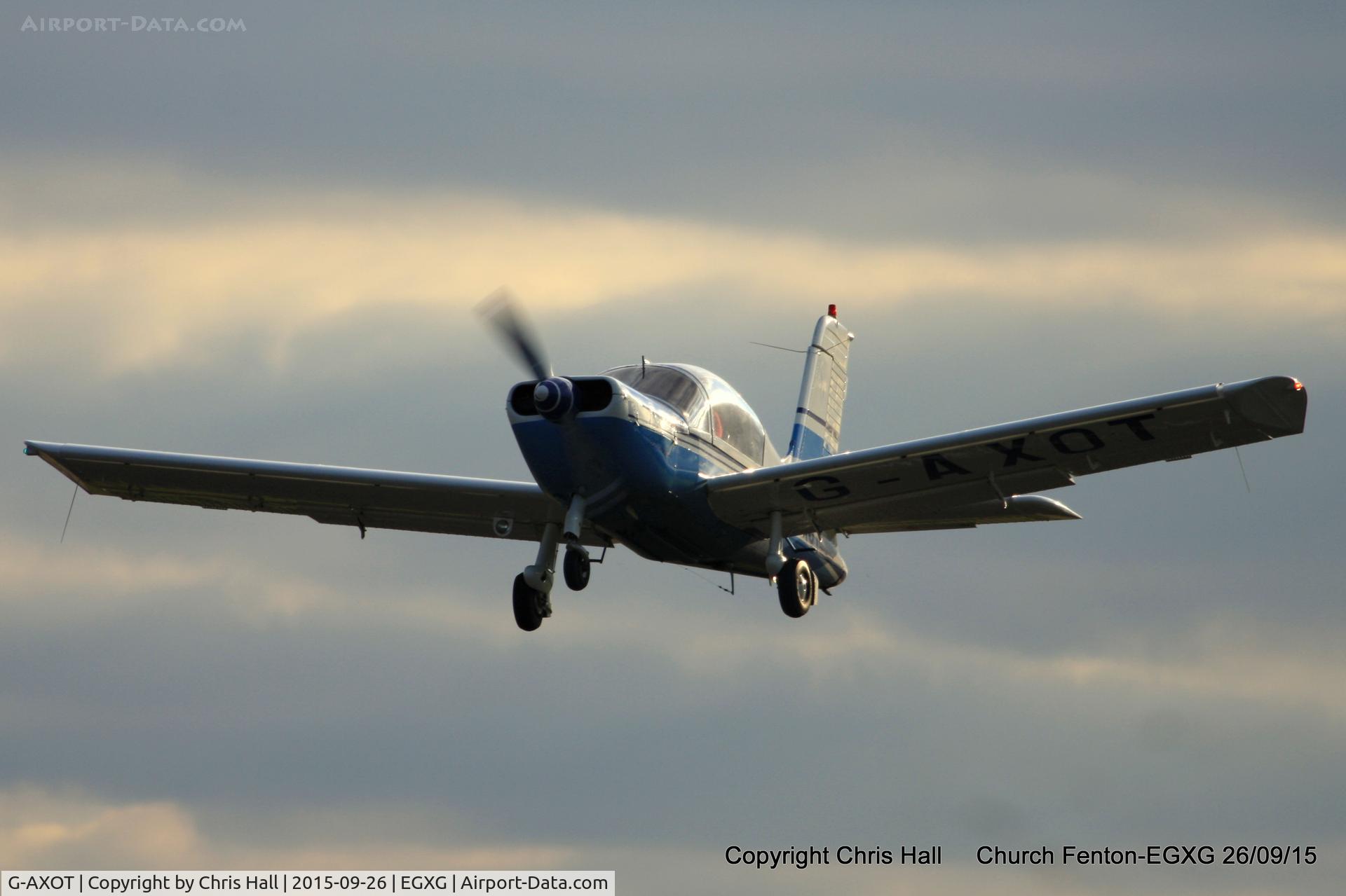 G-AXOT, 1969 Socata MS-893A Rallye Commodore 180 C/N 11433, at the Yorkshire Airshow