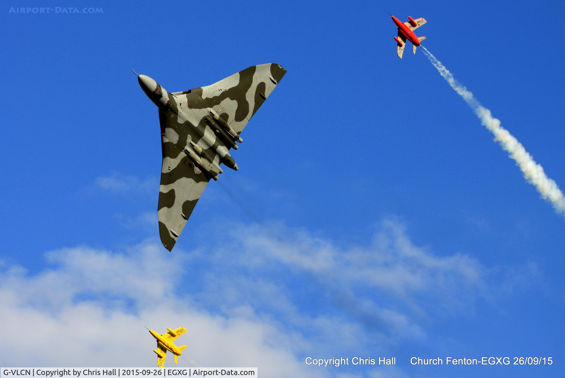 G-VLCN, 1960 Avro Vulcan B.2 C/N Set 12, at the Yorkshire Airshow