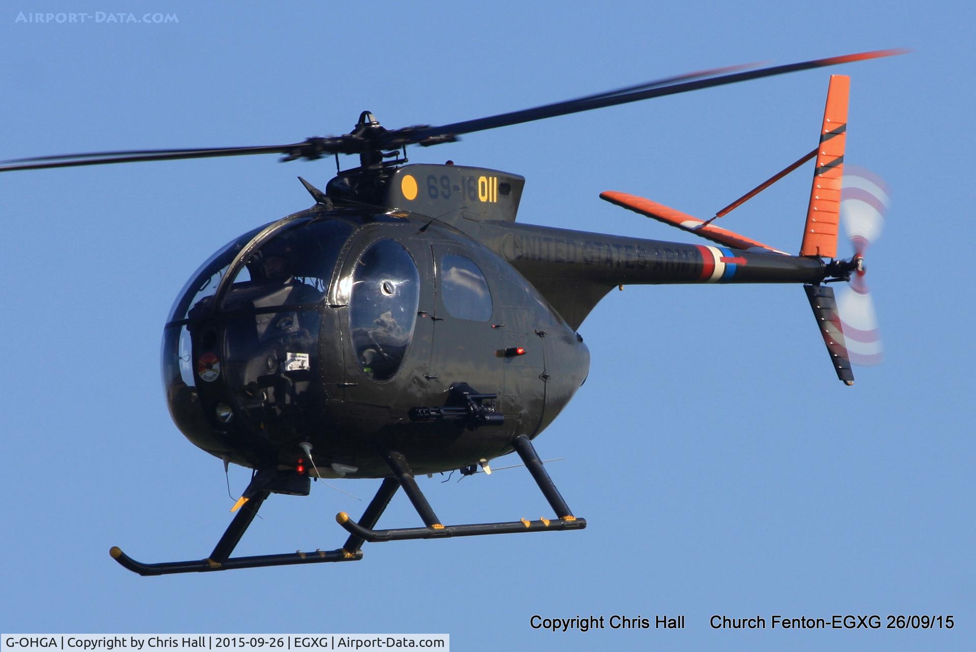 G-OHGA, 1969 Hughes OH-6A Cayuse C/N 1381, at the Yorkshire Airshow