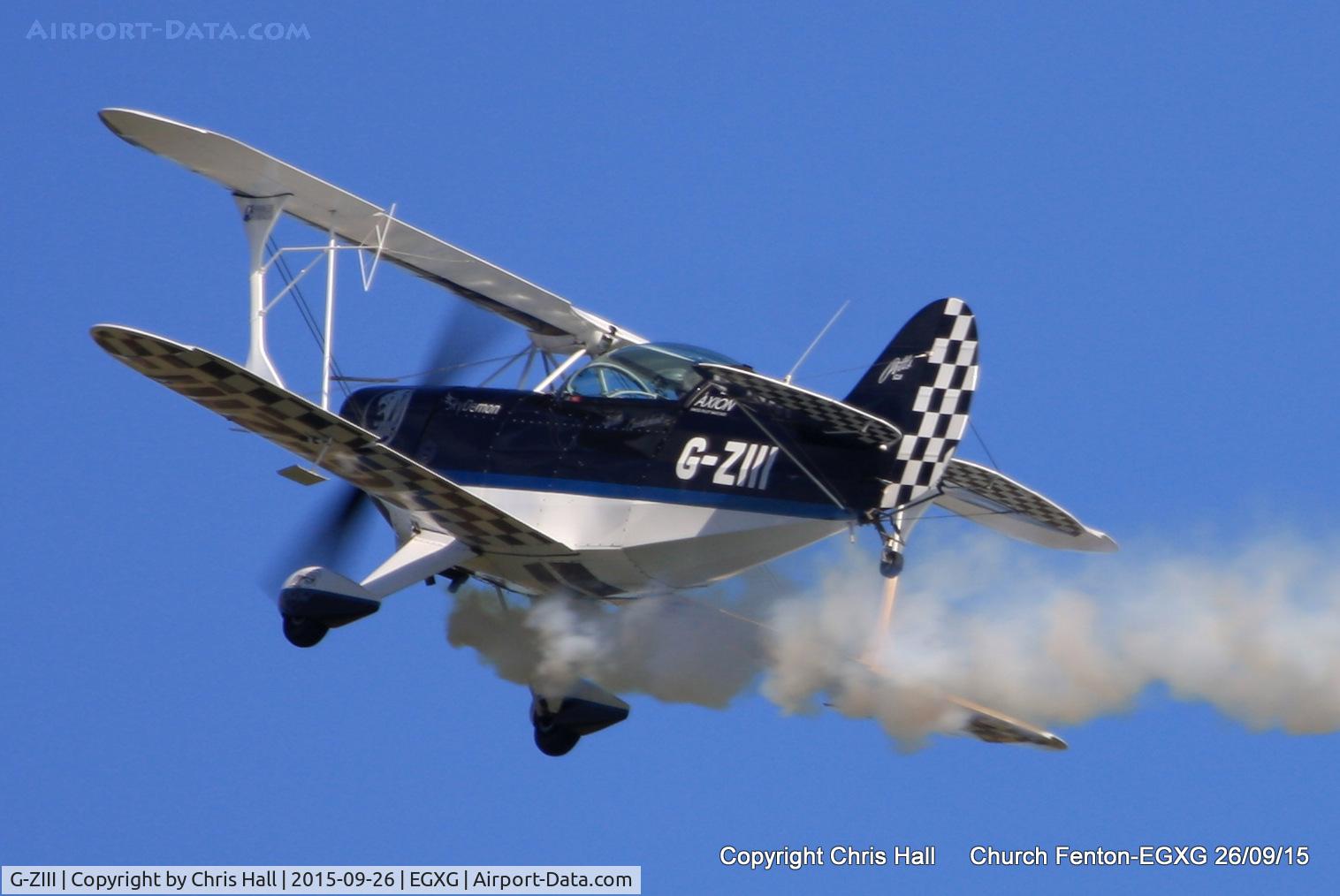G-ZIII, 1988 Pitts S-2B Special C/N 5151, at the Yorkshire Airshow