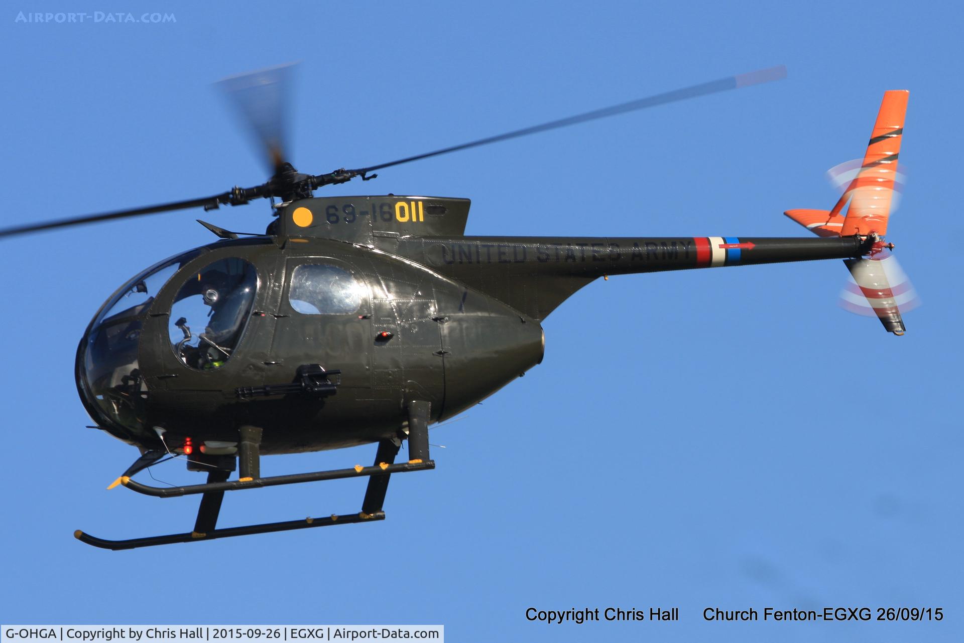 G-OHGA, 1969 Hughes OH-6A Cayuse C/N 1381, at the Yorkshire Airshow