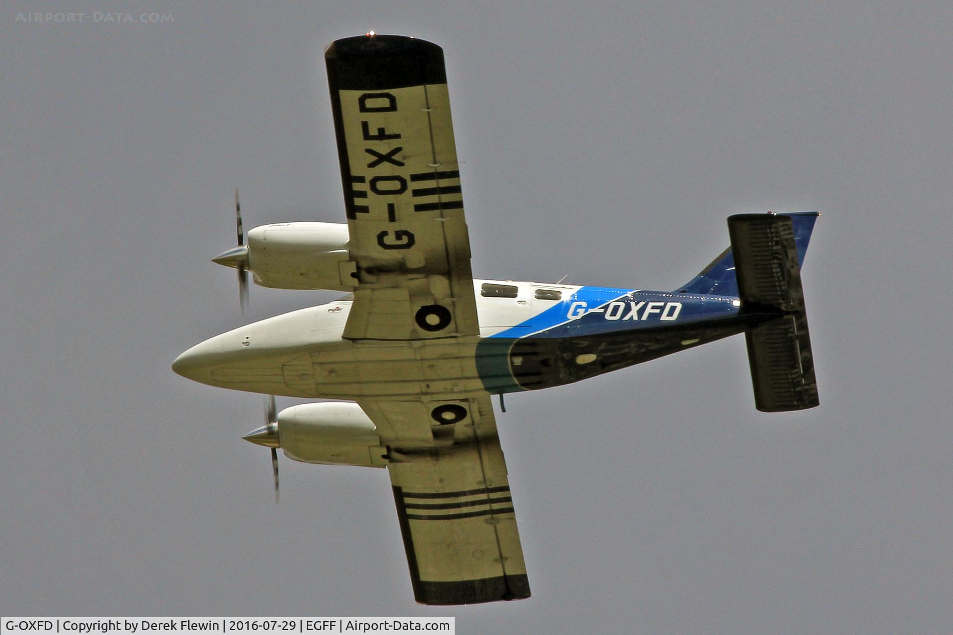 G-OXFD, 2013 Piper PA-34-220T Seneca V C/N 34-49482, Seneca V, Oxford Aviation Academy Oxford based, callsign Oxford 67, previously N34437, ILS approach and go-round.