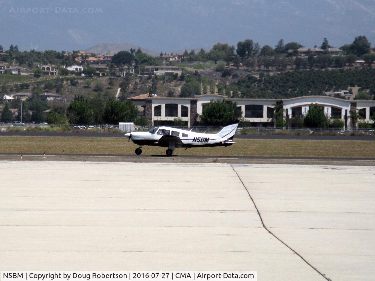 N5BM, 1979 Piper PA-28-181 Archer II C/N 28-8090181, 1979 Piper PA-28-181 ARCHER II, Lycoming O-360-A4M 180 Hp, taxi to Rwy 26
