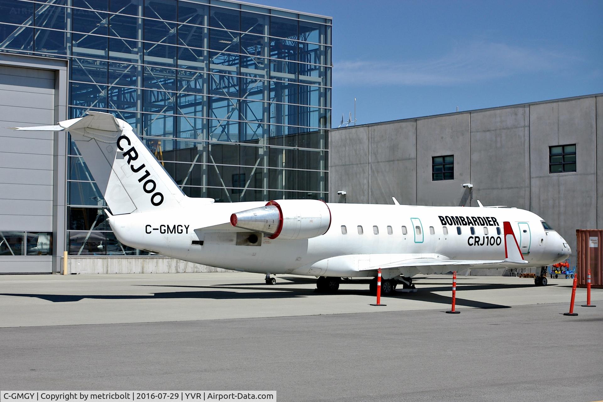 C-GMGY, 1994 Canadair CRJ-100LR (CL-600-2B19) C/N 7032, The titles say it all.