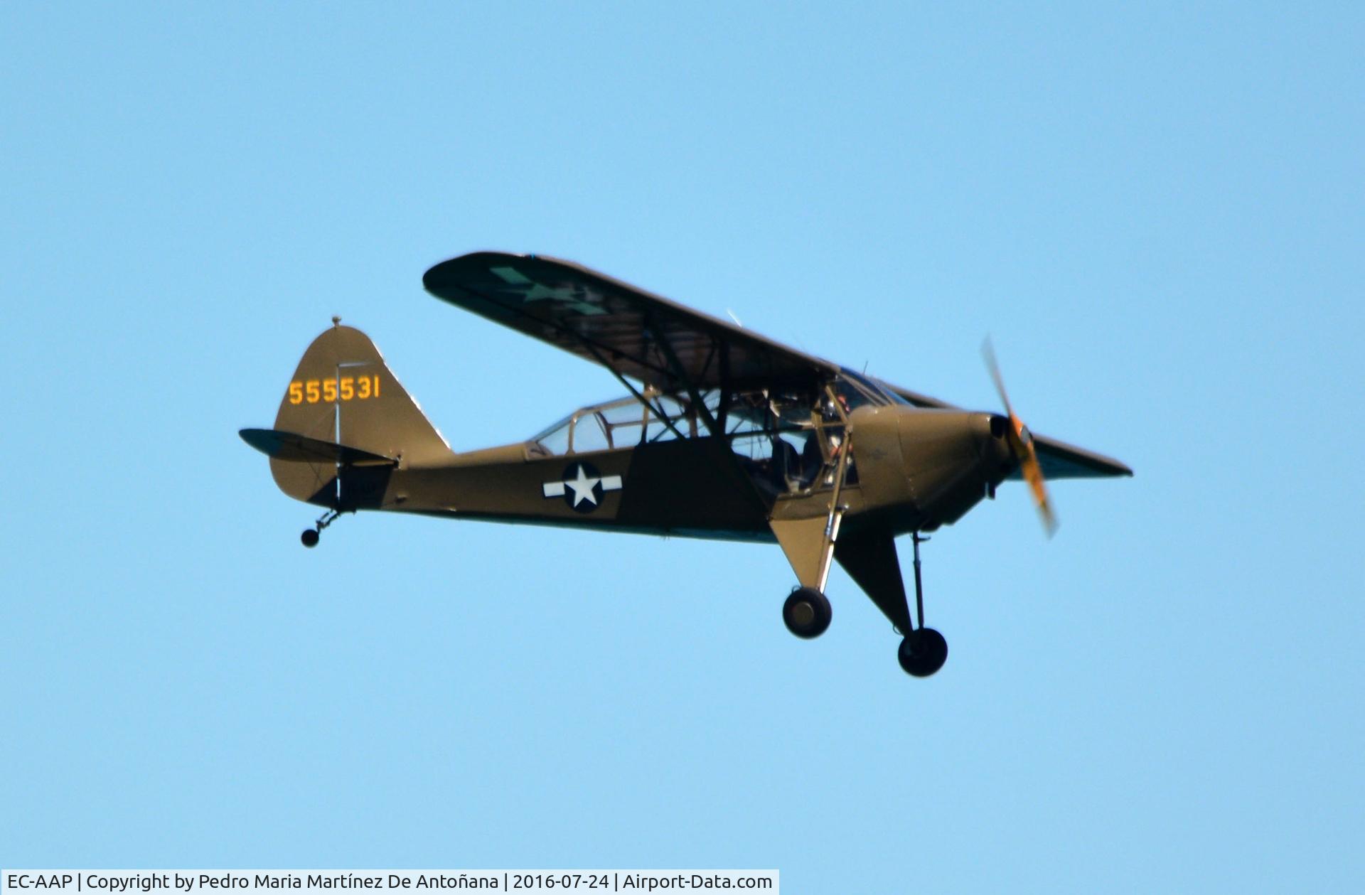 EC-AAP, 1945 Piper L-14 Cub Cruiser C/N 5-3007, Gijón - España
