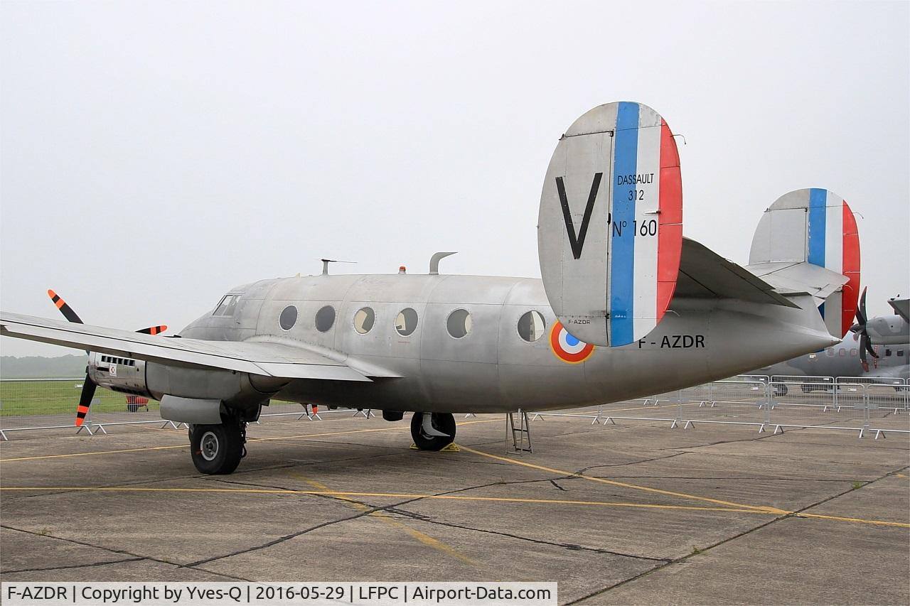 F-AZDR, Dassault MD-312 Flamant C/N 160, Dassault MD-312 Flamant, Static display, Creil Air Base 110(LFPC-CSF) Open day 2016