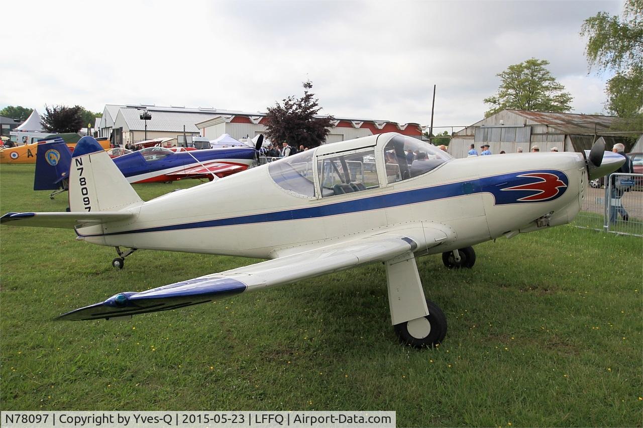 N78097, 1946 Universal Globe GC-1B Swift C/N 2097, Universal GLOBE GC-1B, Static display, La Ferté-Alais airfield (LFFQ) Airshow 2015