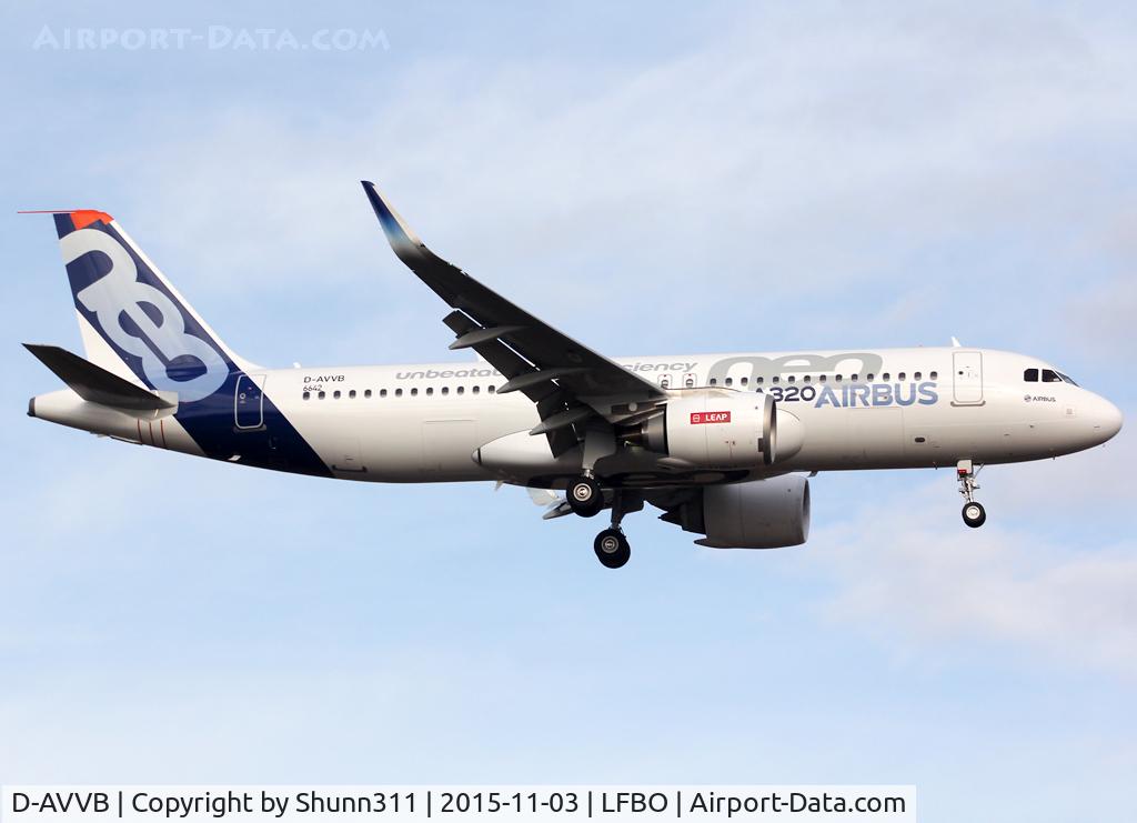 D-AVVB, 2015 Airbus A320-251NEO C/N 6642, C/n 6642 - Third A320NEO prototype but second with LEAP engines