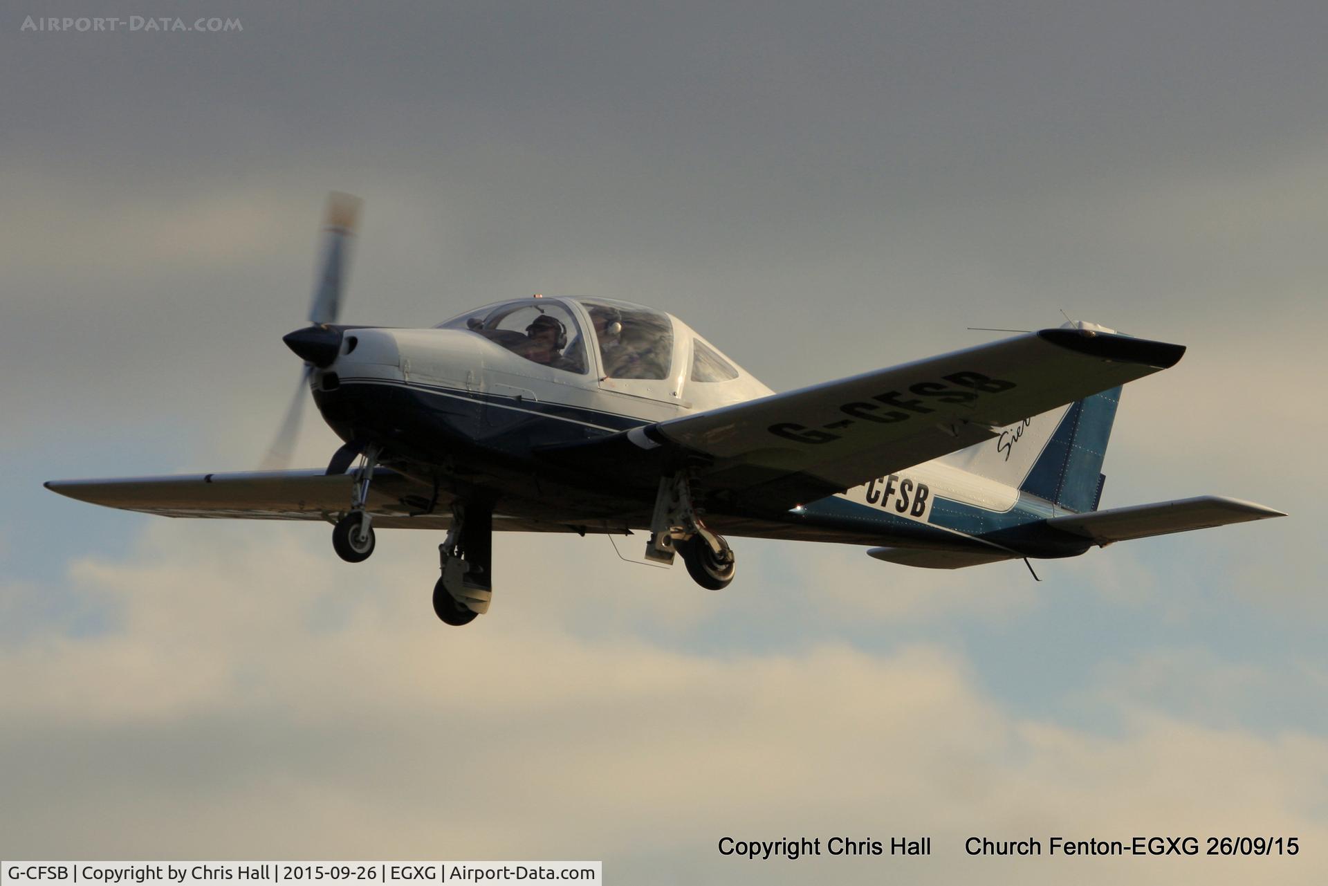 G-CFSB, 2008 Tecnam P-2002RG Sierra C/N LAA 333A-14864, at the Yorkshire Airshow