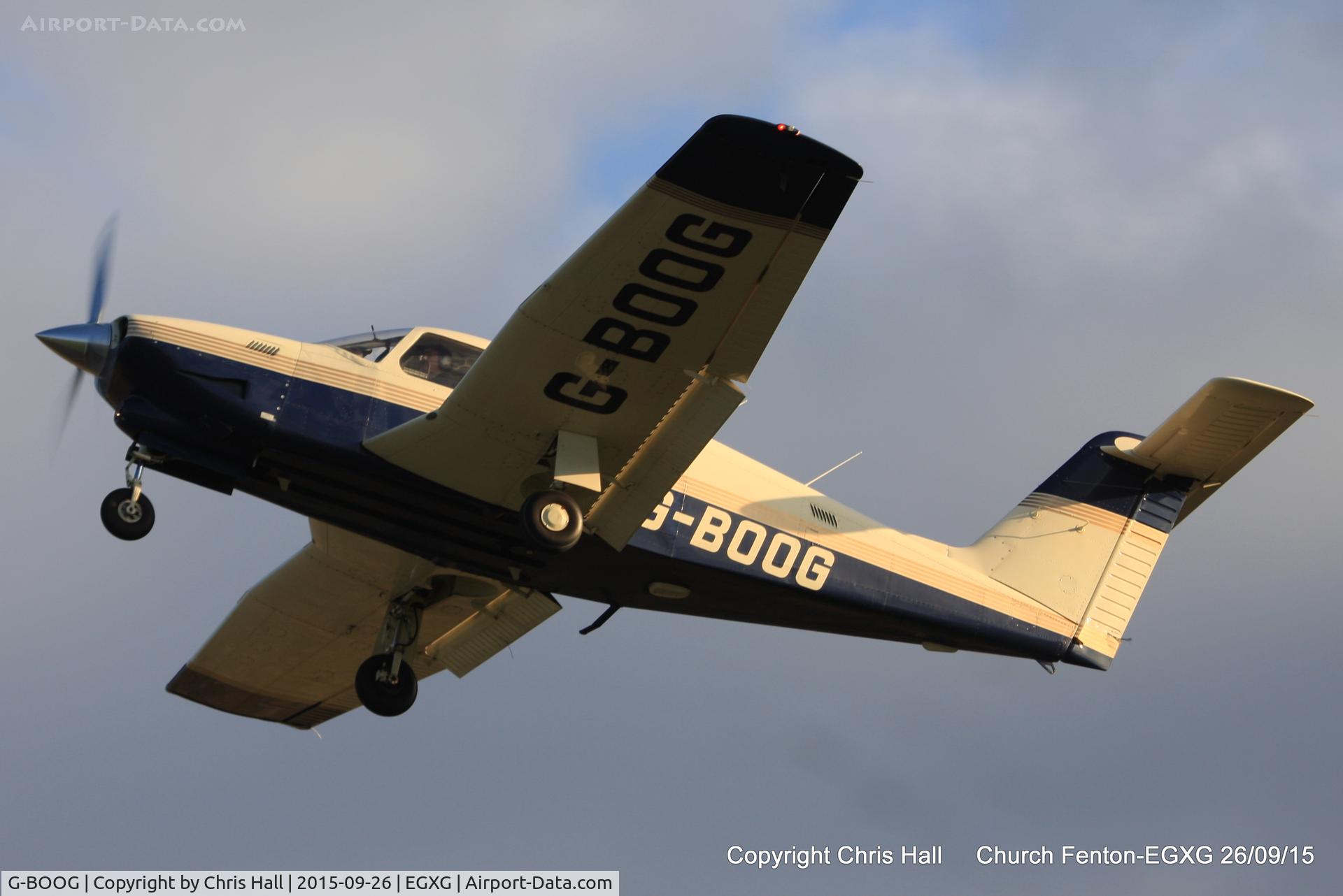 G-BOOG, 1983 Piper PA-28RT-201T Turbo Arrow IV C/N 28R-8331036, at the Yorkshire Airshow