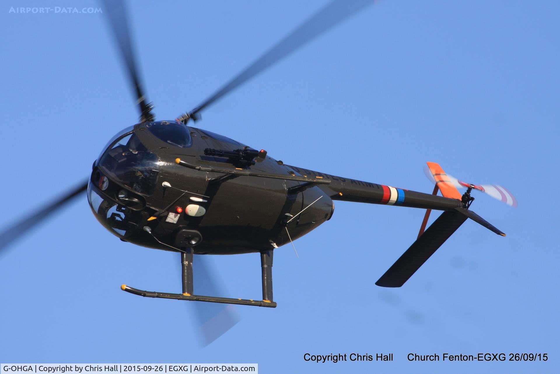 G-OHGA, 1969 Hughes OH-6A Cayuse C/N 1381, at the Yorkshire Airshow