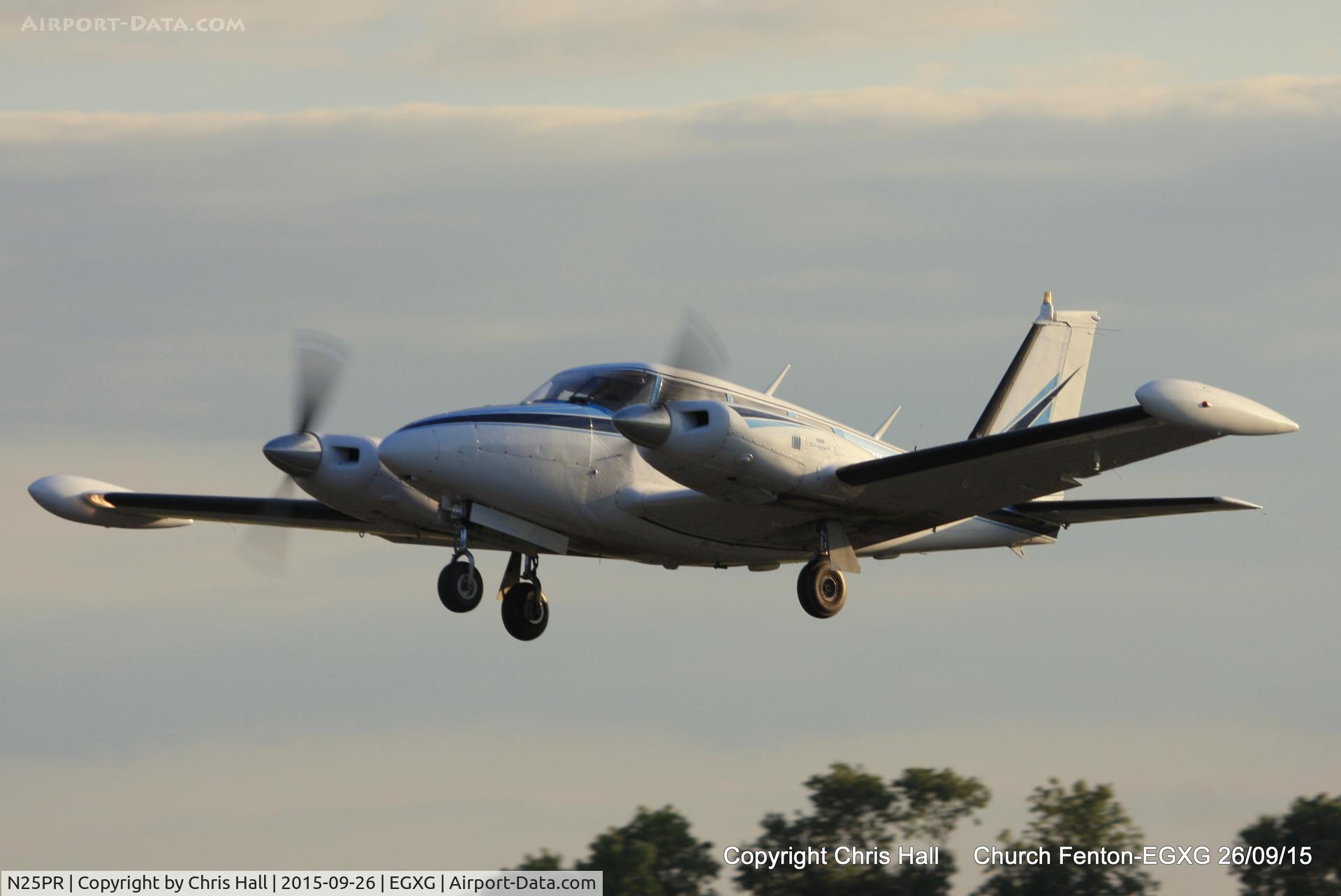 N25PR, 1967 Piper PA-30 Twin Comanche Twin Comanche C/N 30-1511, at the Yorkshire Airshow
