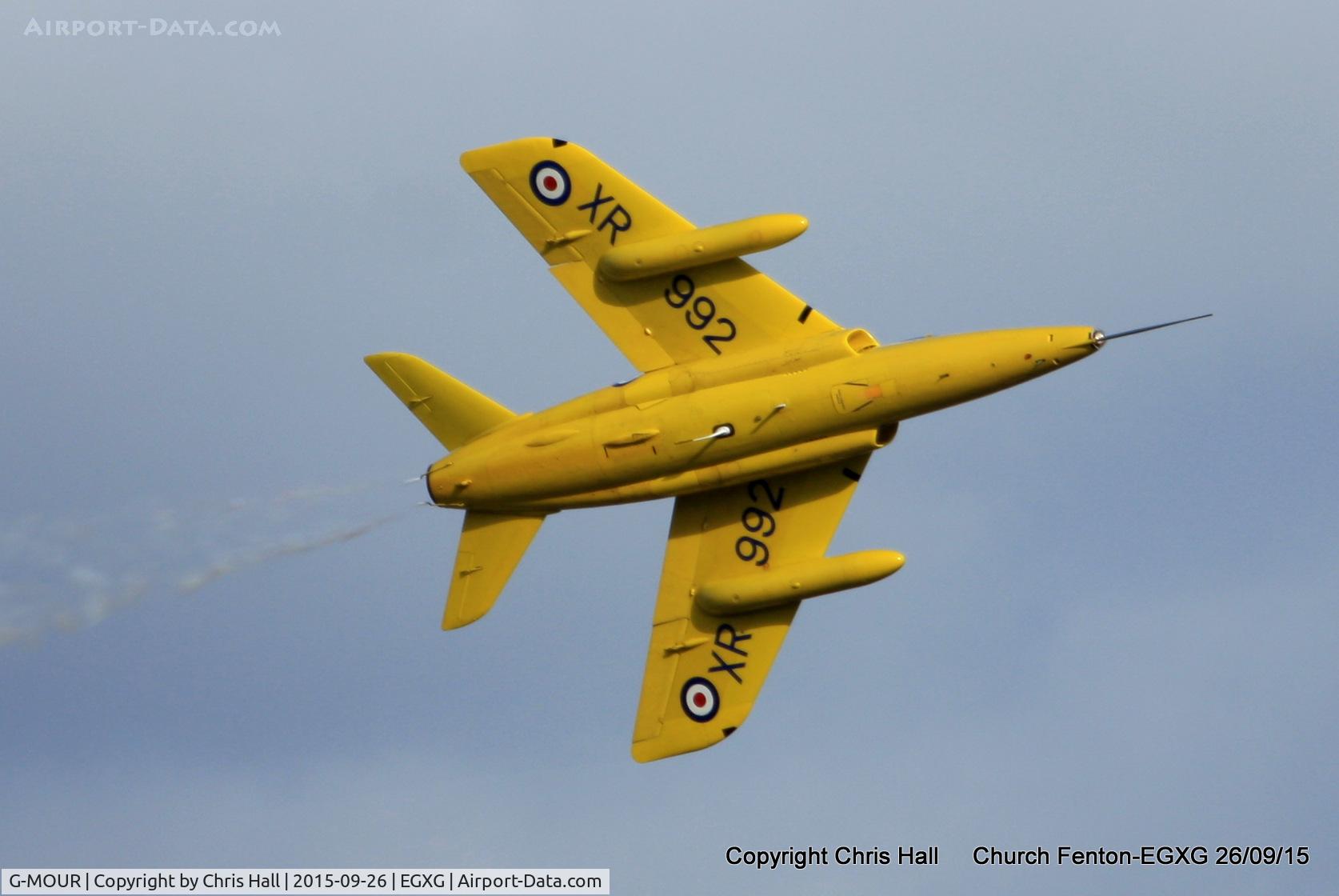 G-MOUR, 1964 Hawker Siddeley Gnat T.1 C/N FL596, at the Yorkshire Airshow