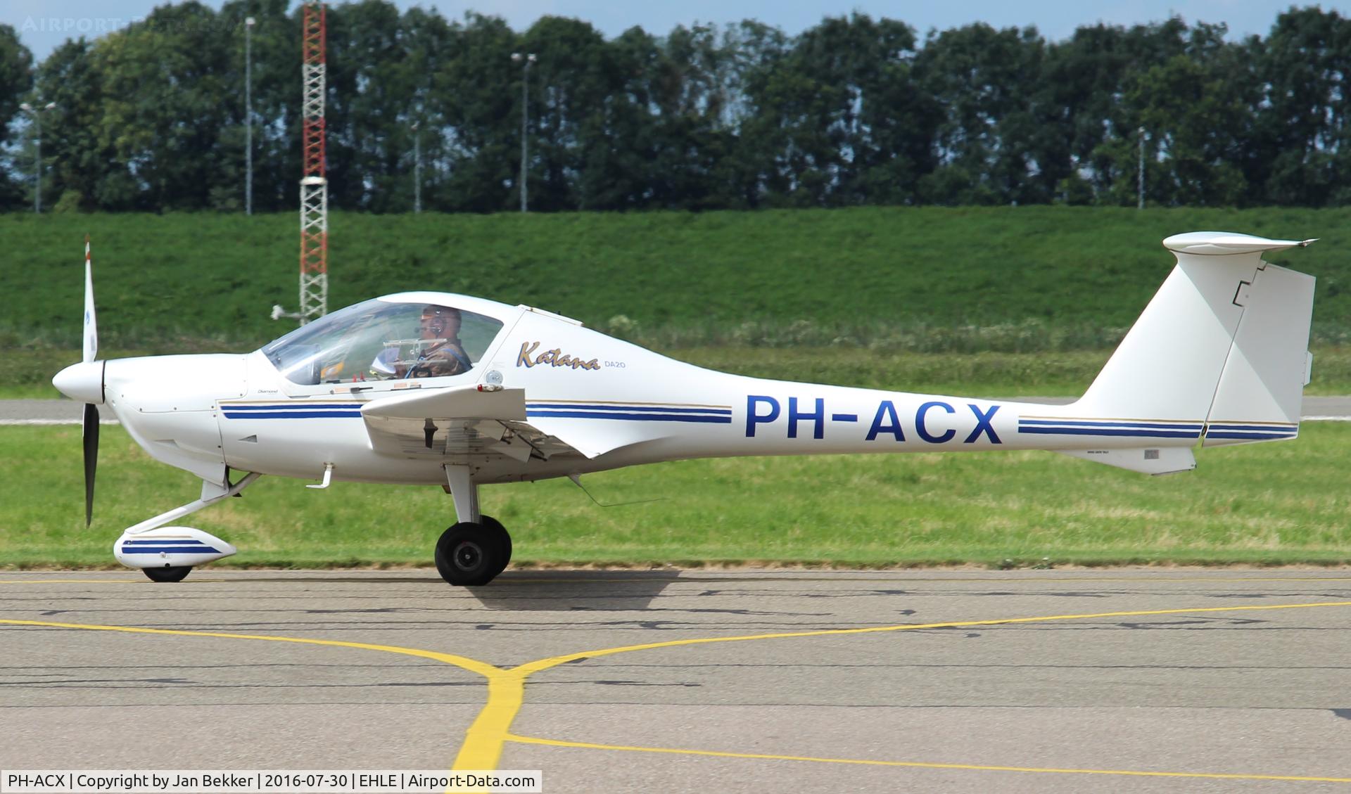 PH-ACX, 1994 Diamond DA-20A-1 Katana C/N 10008, Lelystad Airport