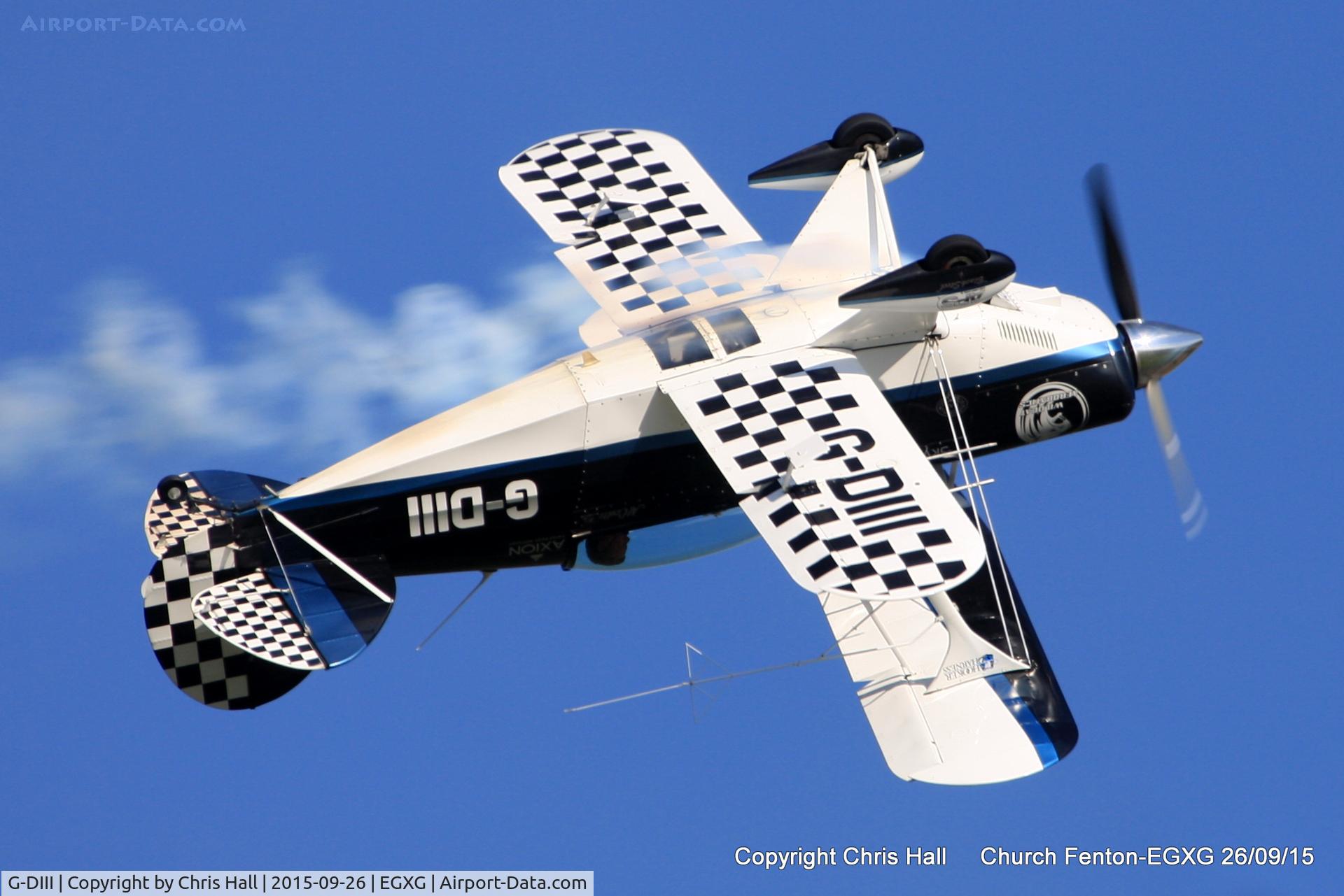 G-DIII, 1989 Christen Pitts S-2B Special C/N 5163, at the Yorkshire Airshow