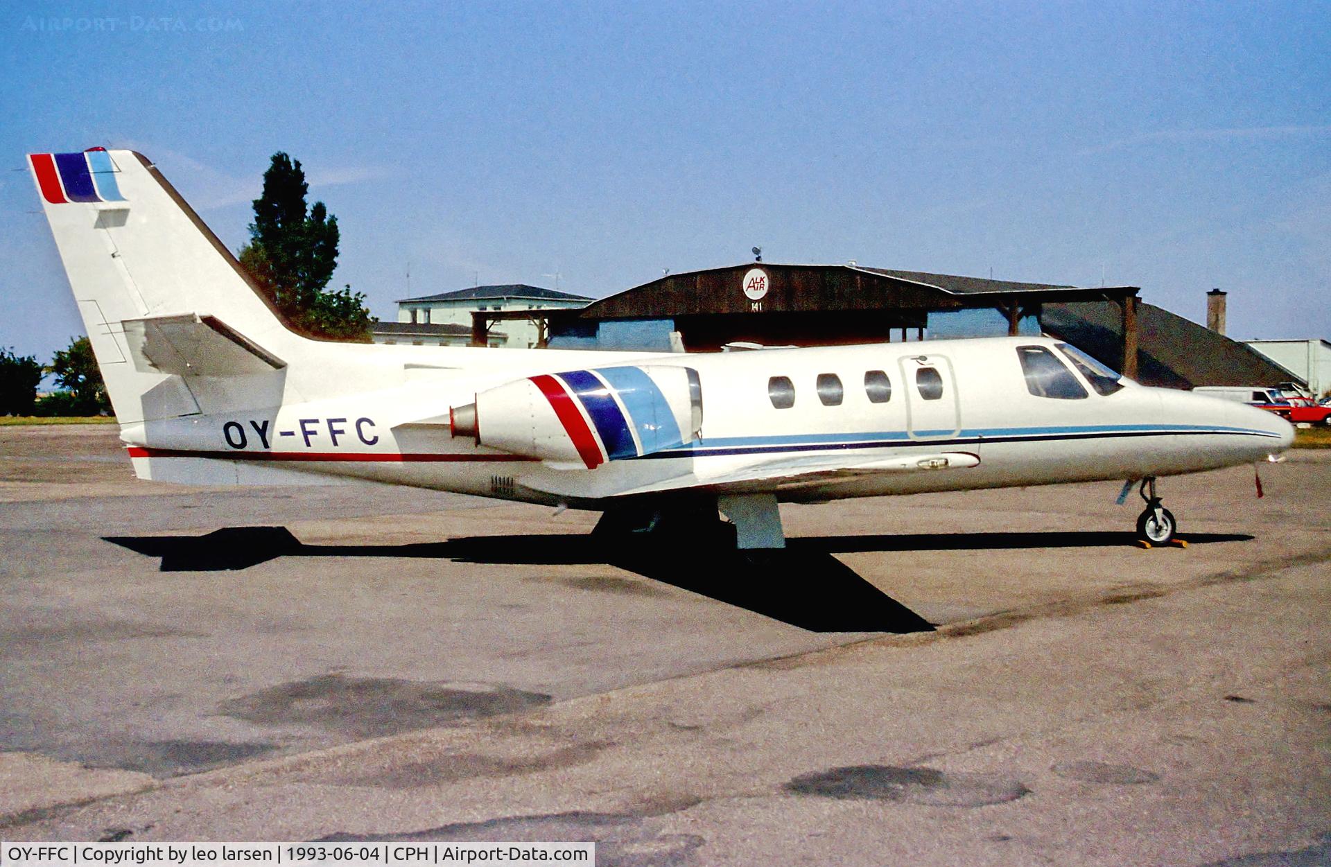 OY-FFC, 1980 Cessna 500 Citation 1/SP C/N 500-0397, Copenhagen 4.6.93