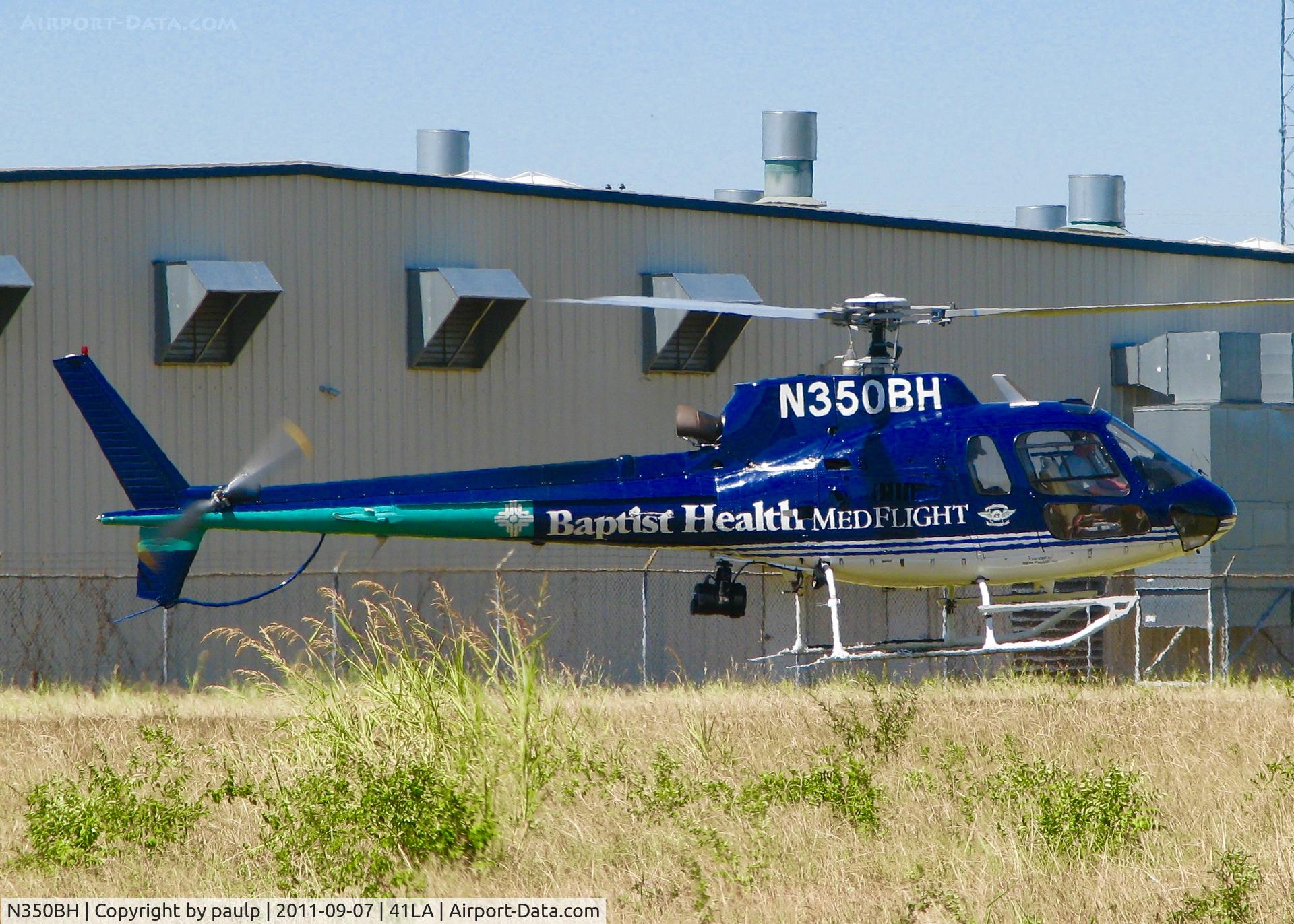 N350BH, Eurocopter AS-350B-2 Ecureuil Ecureuil C/N 2813, At Metro Aviation.
