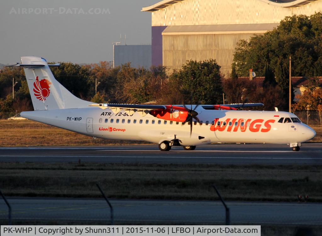 PK-WHP, 2015 ATR 72-600 (72-212A) C/N 1290, Delivery day...