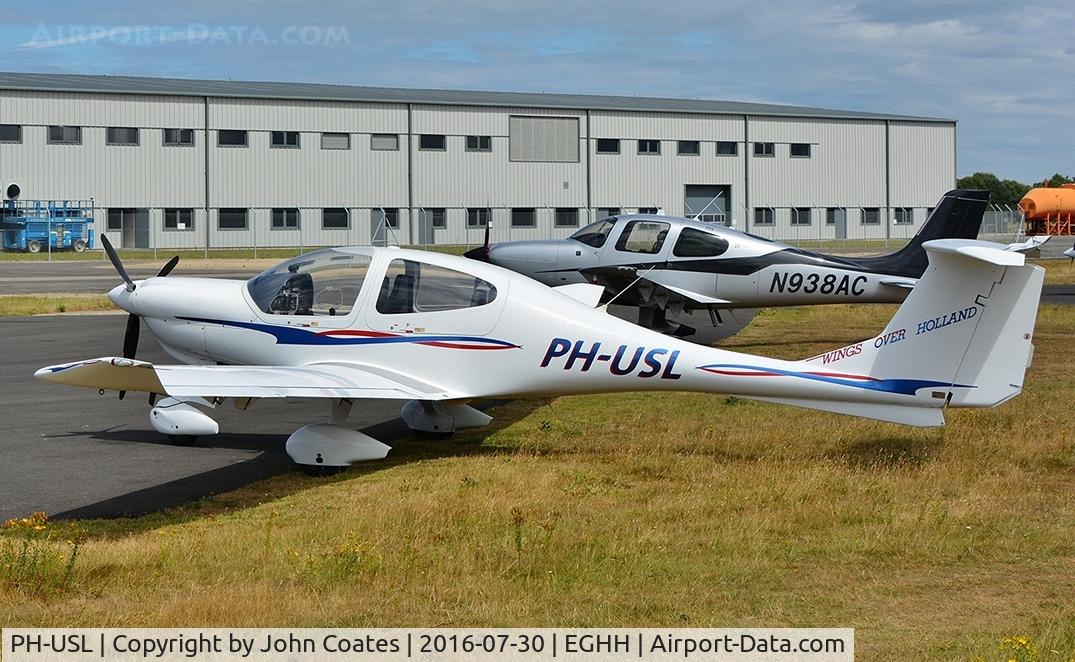 PH-USL, 2002 Diamond DA-40 Diamond Star C/N 40.078, Wings over Holland logos